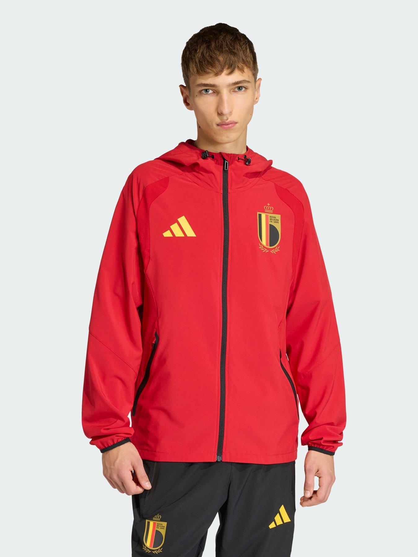 adidas Belgium Tiro Travel Full Zip Windbreaker