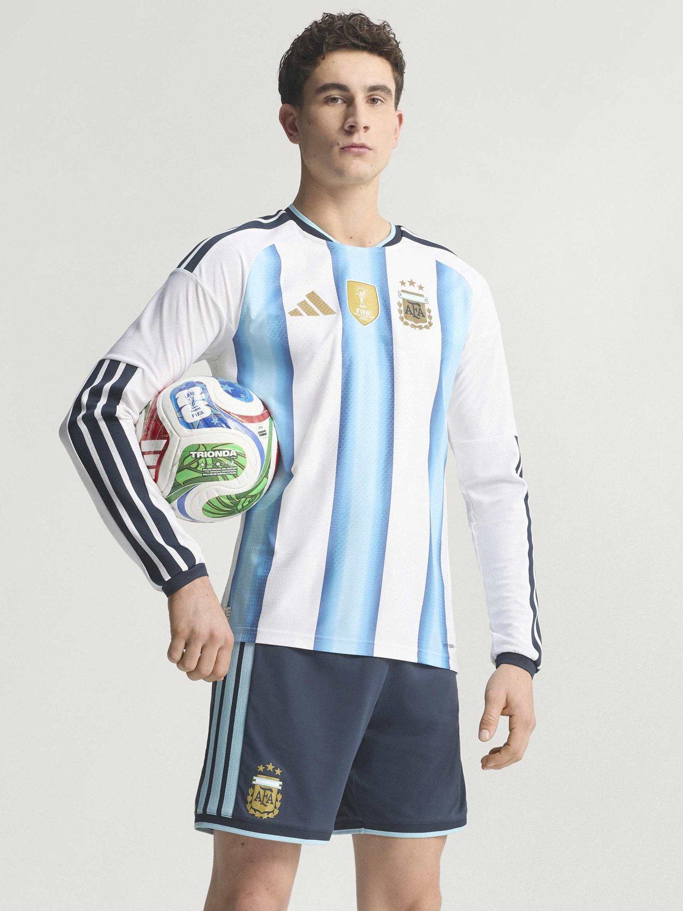 Adidas Argentina 26 Home Authentic Long Sleeve Jersey