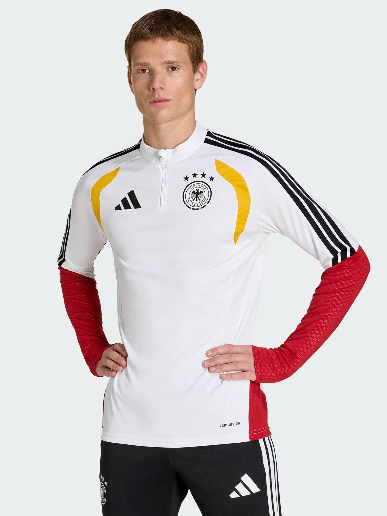 adidas Germany 26 Tiro Training Top, White, Size 2Xl, Men
