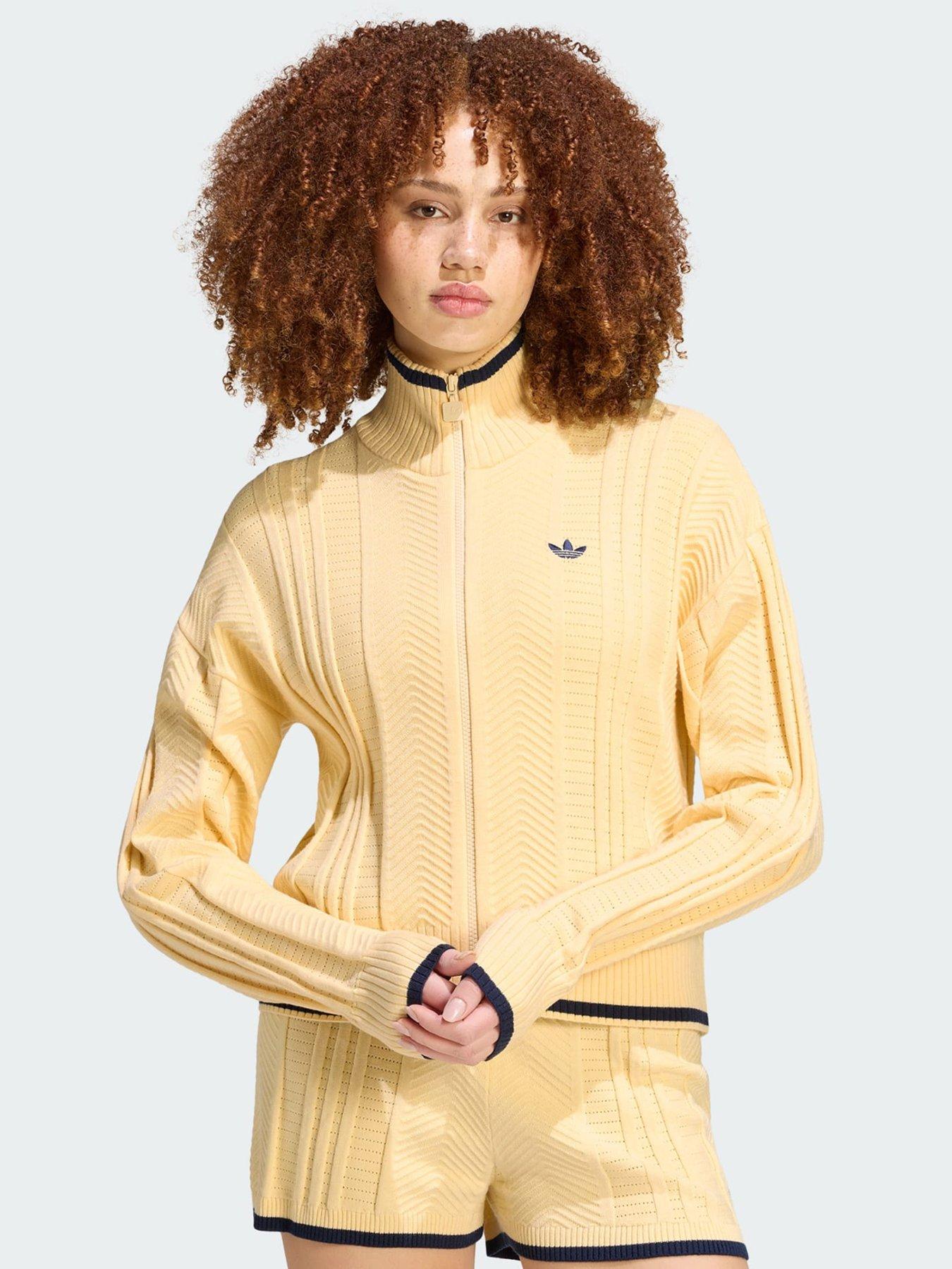 adidas Originals Cable Knit Firebird Track Top