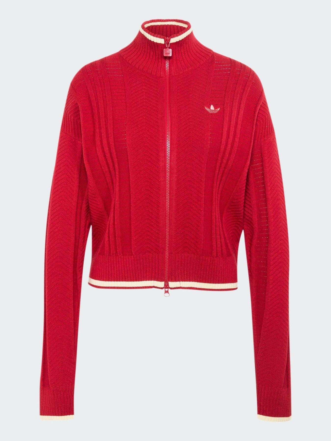 adidas Originals Cable Knit Firebird Track Top | Very