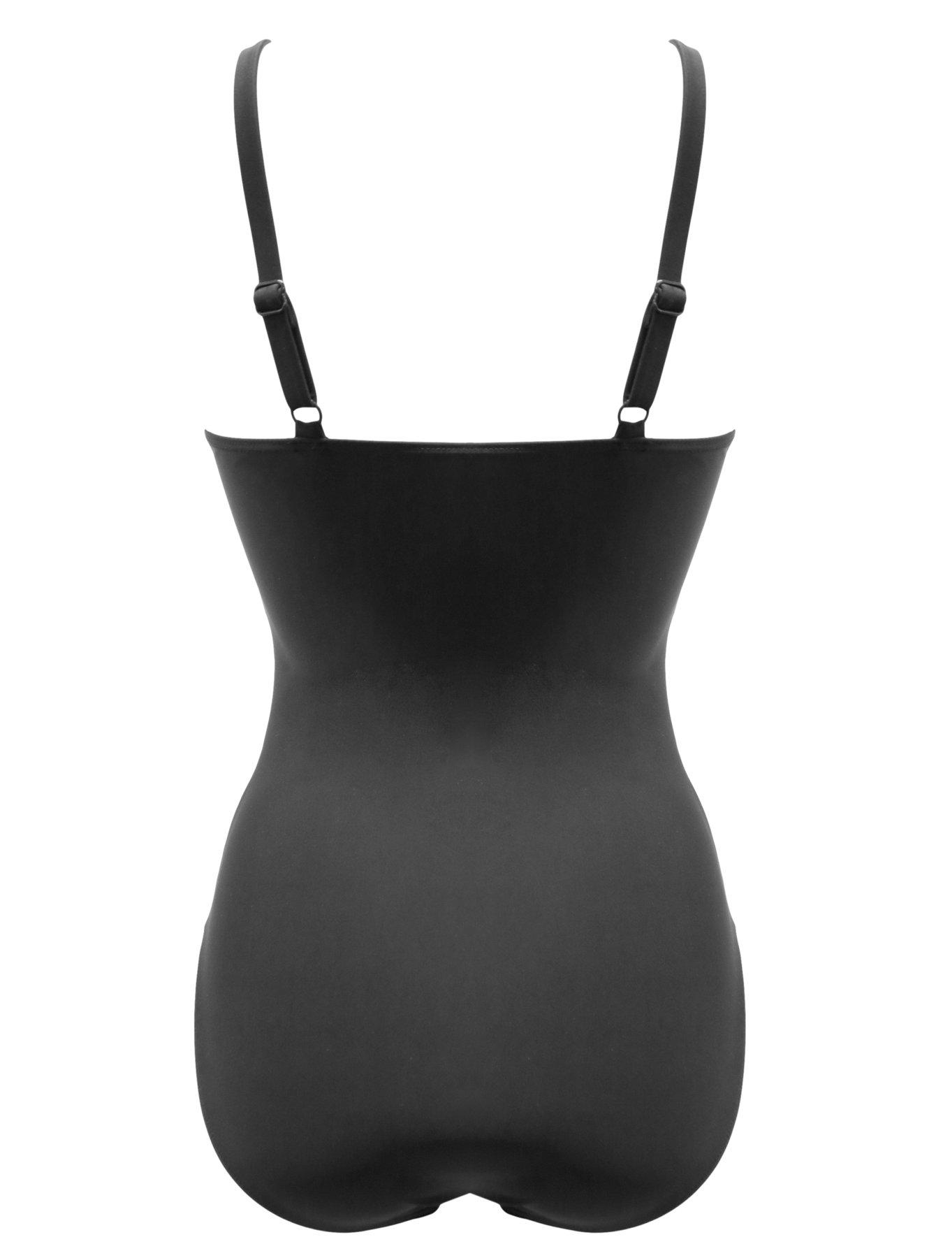 Image 4 of 4 of Pour Moi Brighton V-Neck Tummy Control Swimsuit
