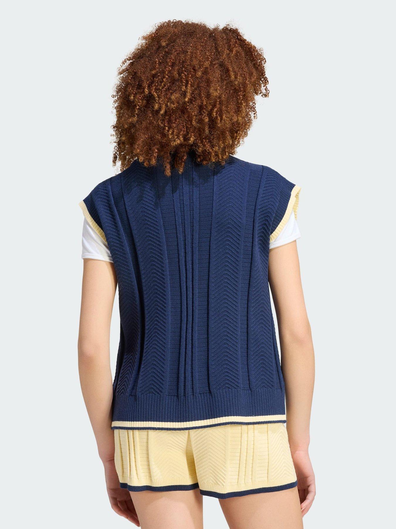 Image 2 of 5 of adidas Originals Cable Knit Vest