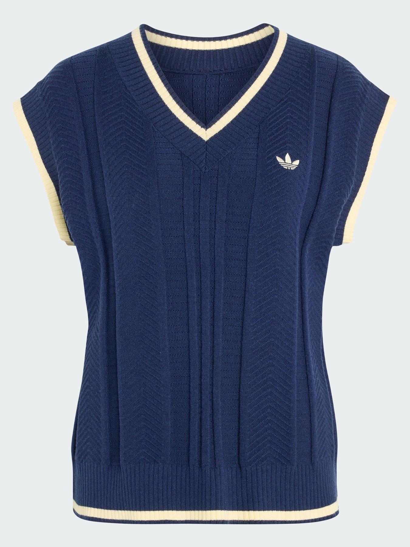 Image 5 of 5 of adidas Originals Cable Knit Vest