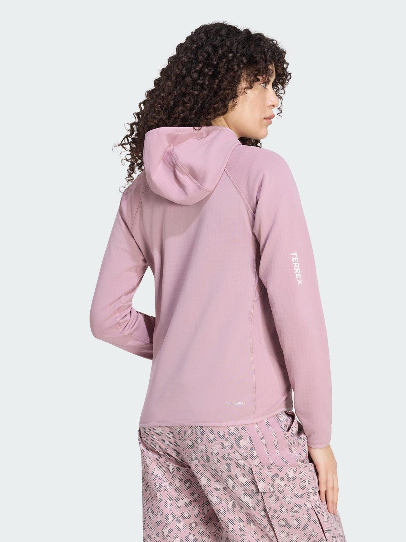 Image 2 of 5 of adidas Terrex Terrex Xperior CLIMAWARM+ Ventknit Fleece Hooded Jacket