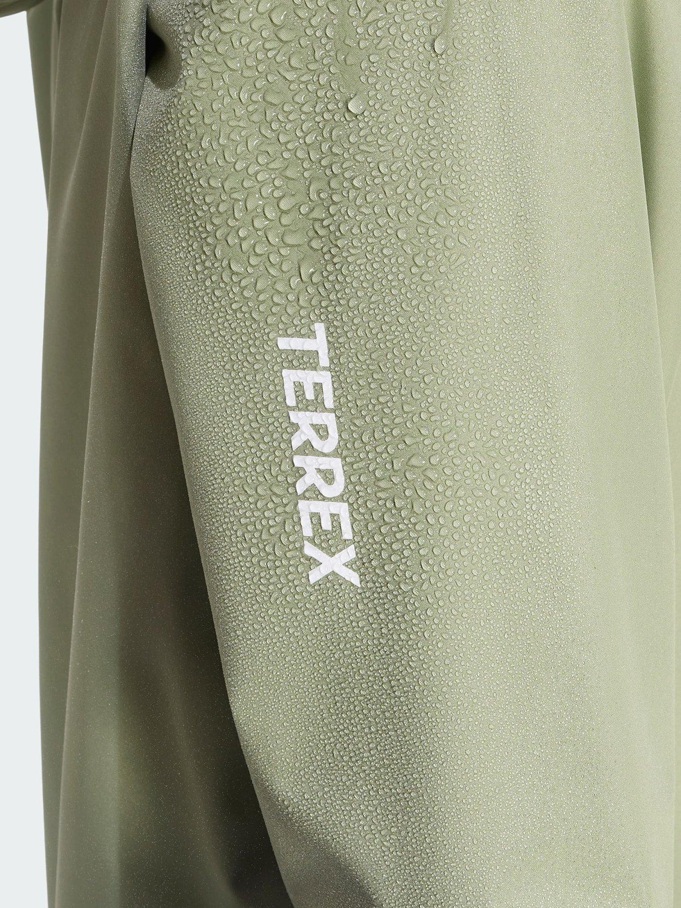 Image 4 of 5 of adidas Terrex Multi Essentials 2 Layer CLIMAPROOF Rain Jacket