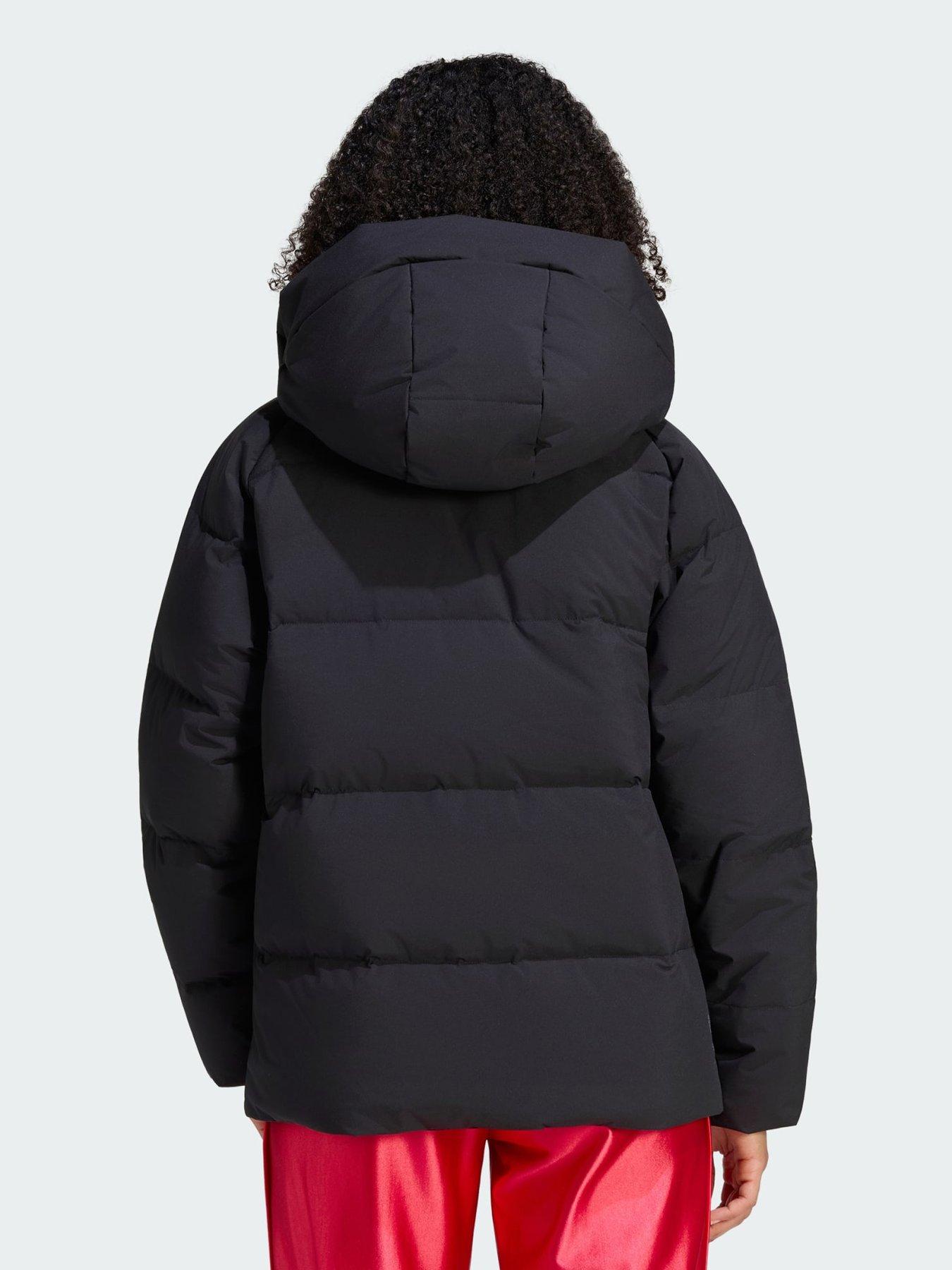 Image 2 of 5 of adidas HELIONIC DOWN PUFFER HOODED JACKET