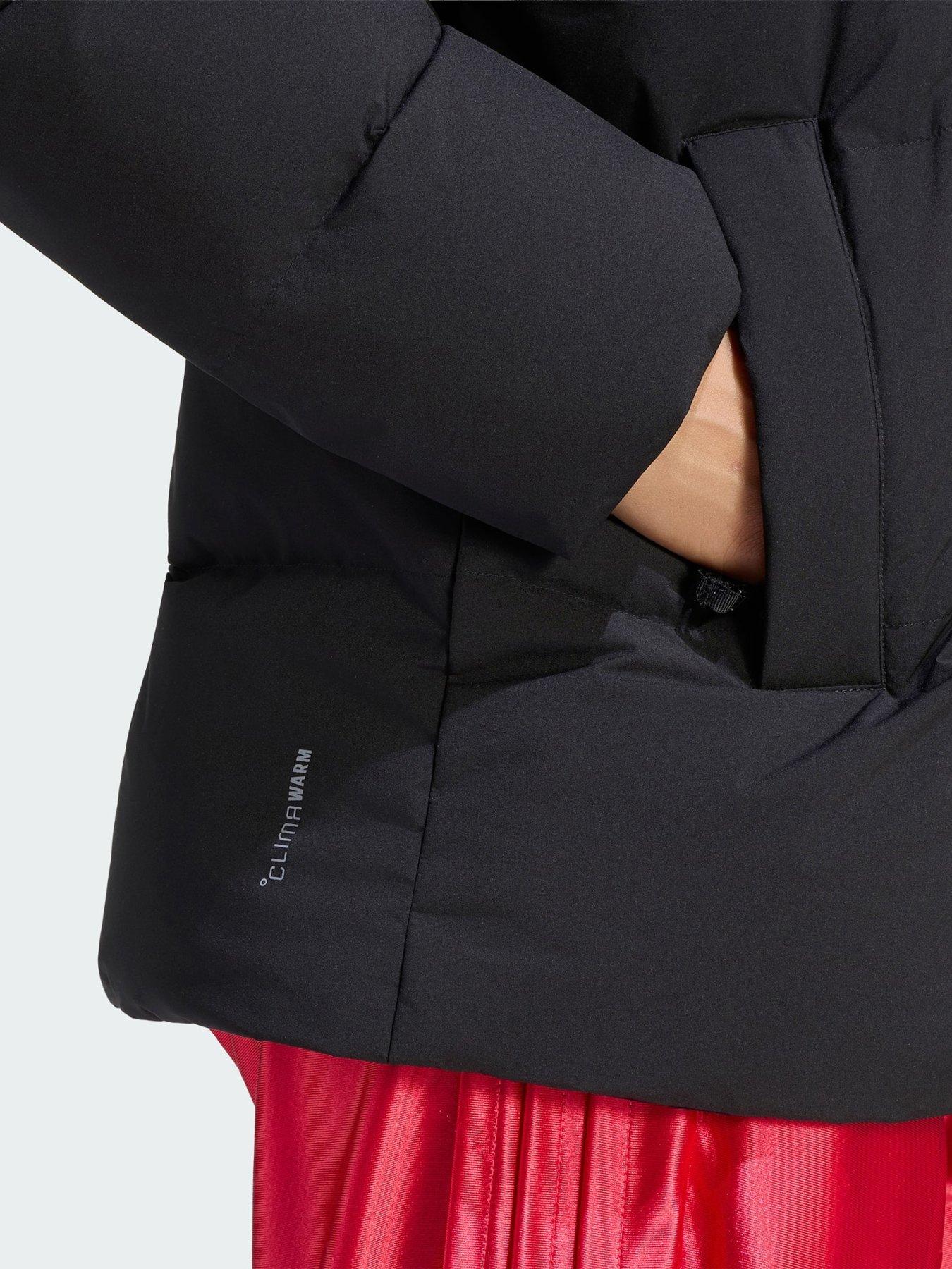 Image 4 of 5 of adidas HELIONIC DOWN PUFFER HOODED JACKET
