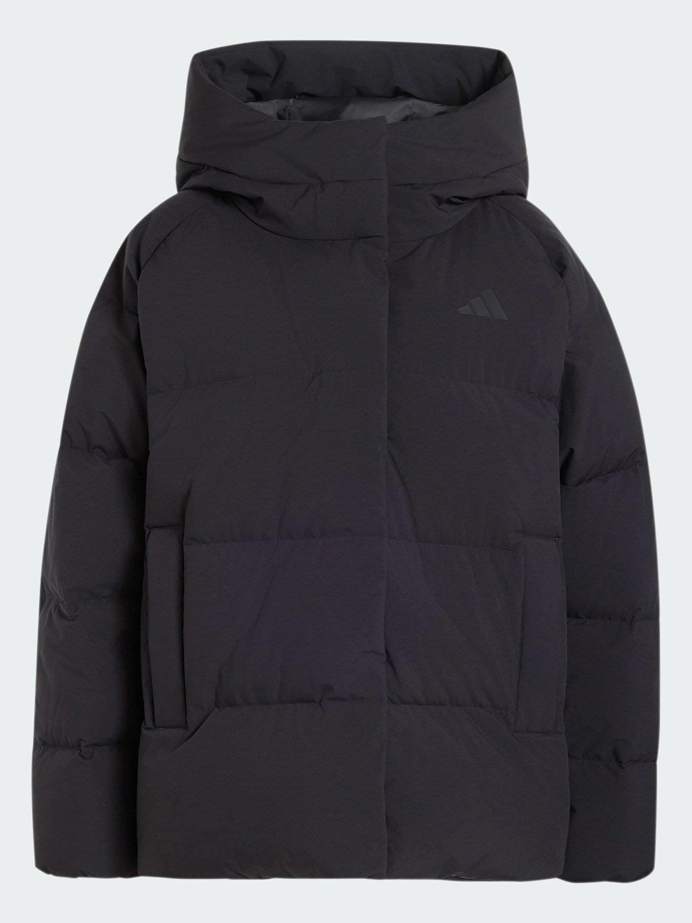 Image 5 of 5 of adidas HELIONIC DOWN PUFFER HOODED JACKET
