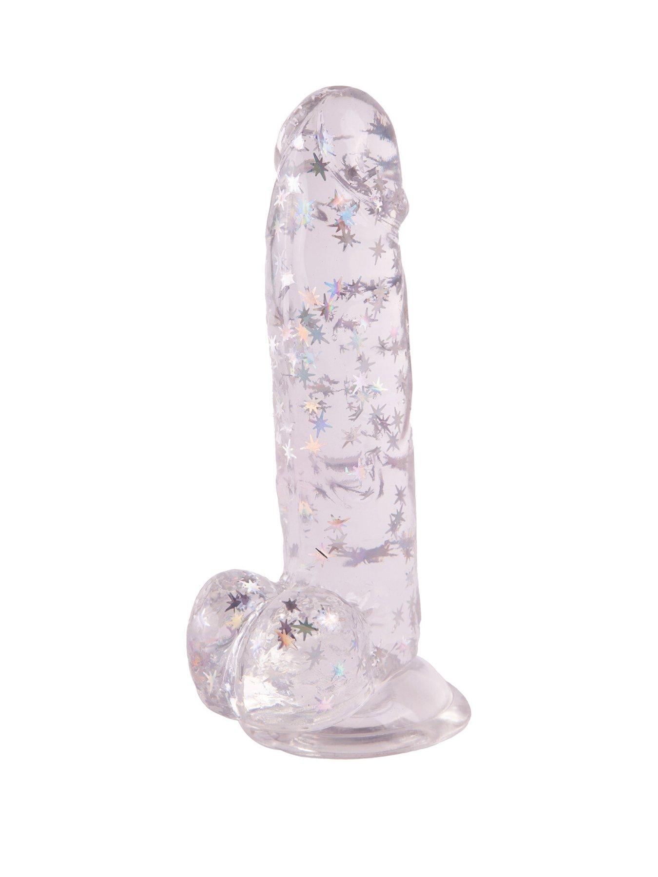Image 1 of 4 of Ann Summers Silver Star Glitter Vibrator