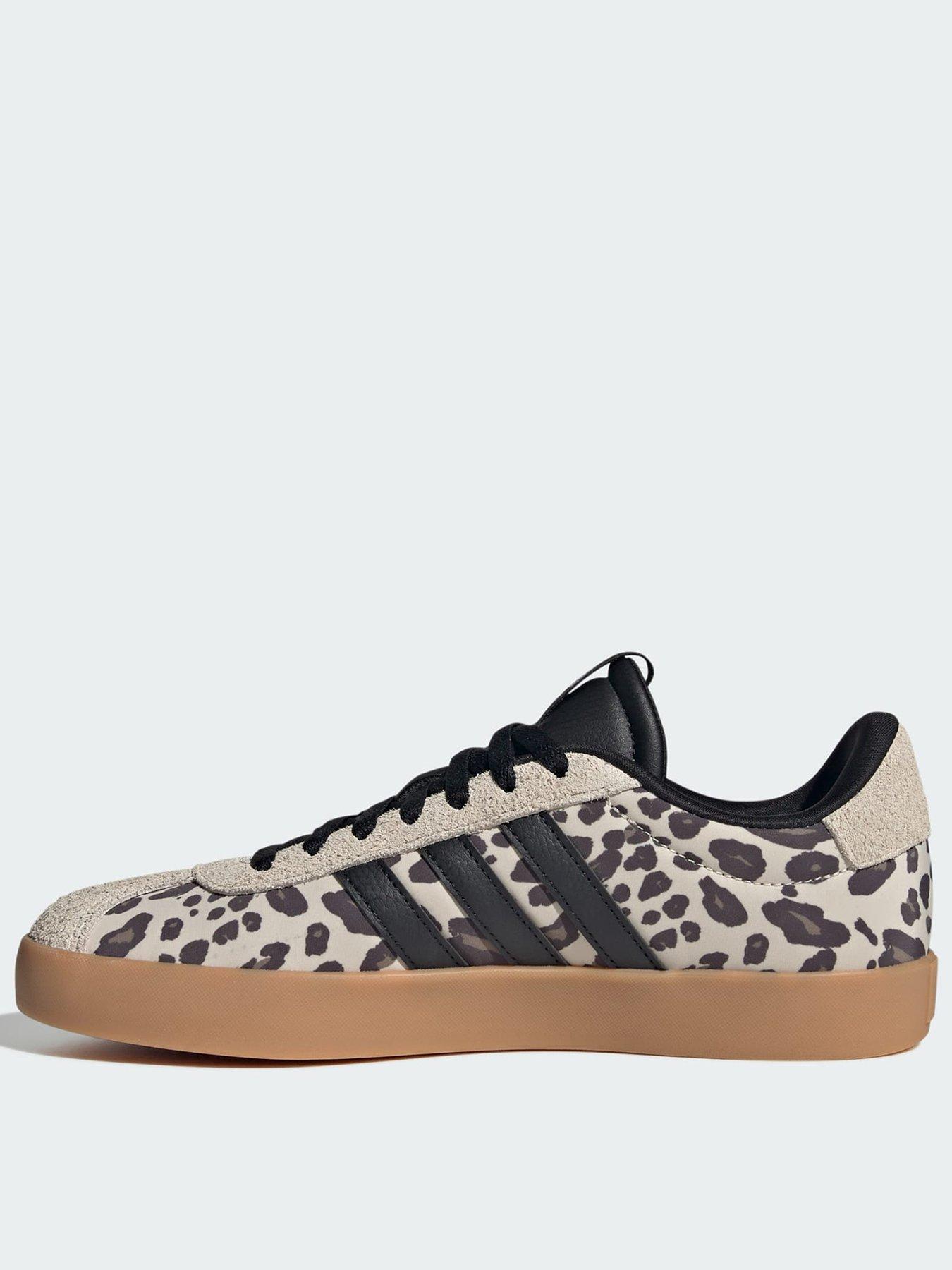 adidas VL COURT 3.0 SHOES, Bright Brown, Size 3.5, Women
