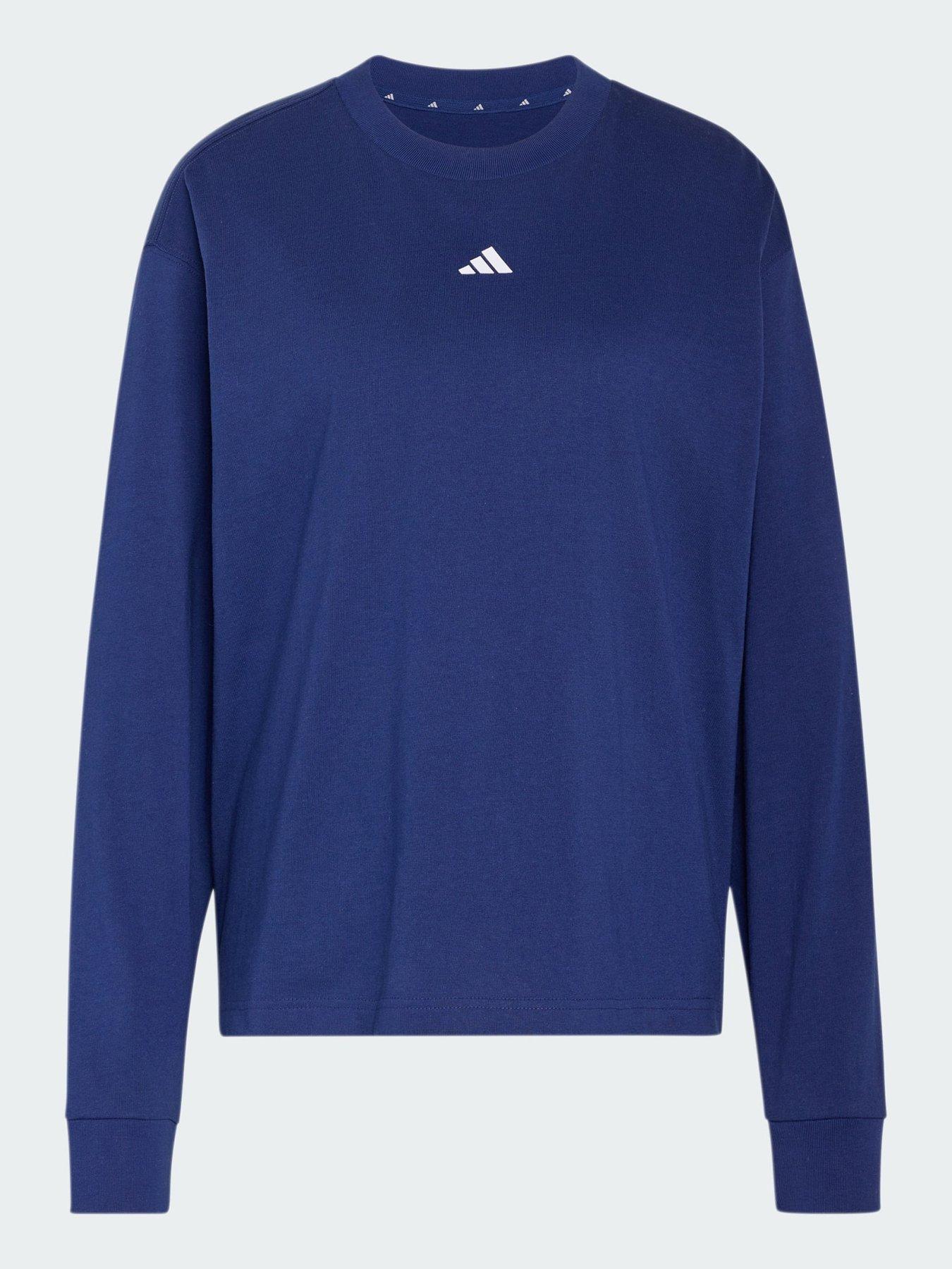 Image 5 of 5 of adidas 3 STRIPES STUDIO BOYFRIEND LONGSLEEVE TEE