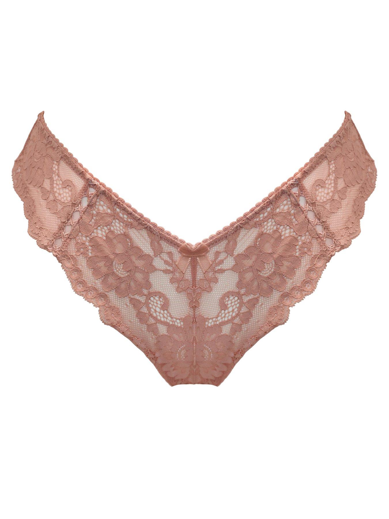 Image 3 of 4 of Pour Moi Fleur Cheeky V-Shaped Brief