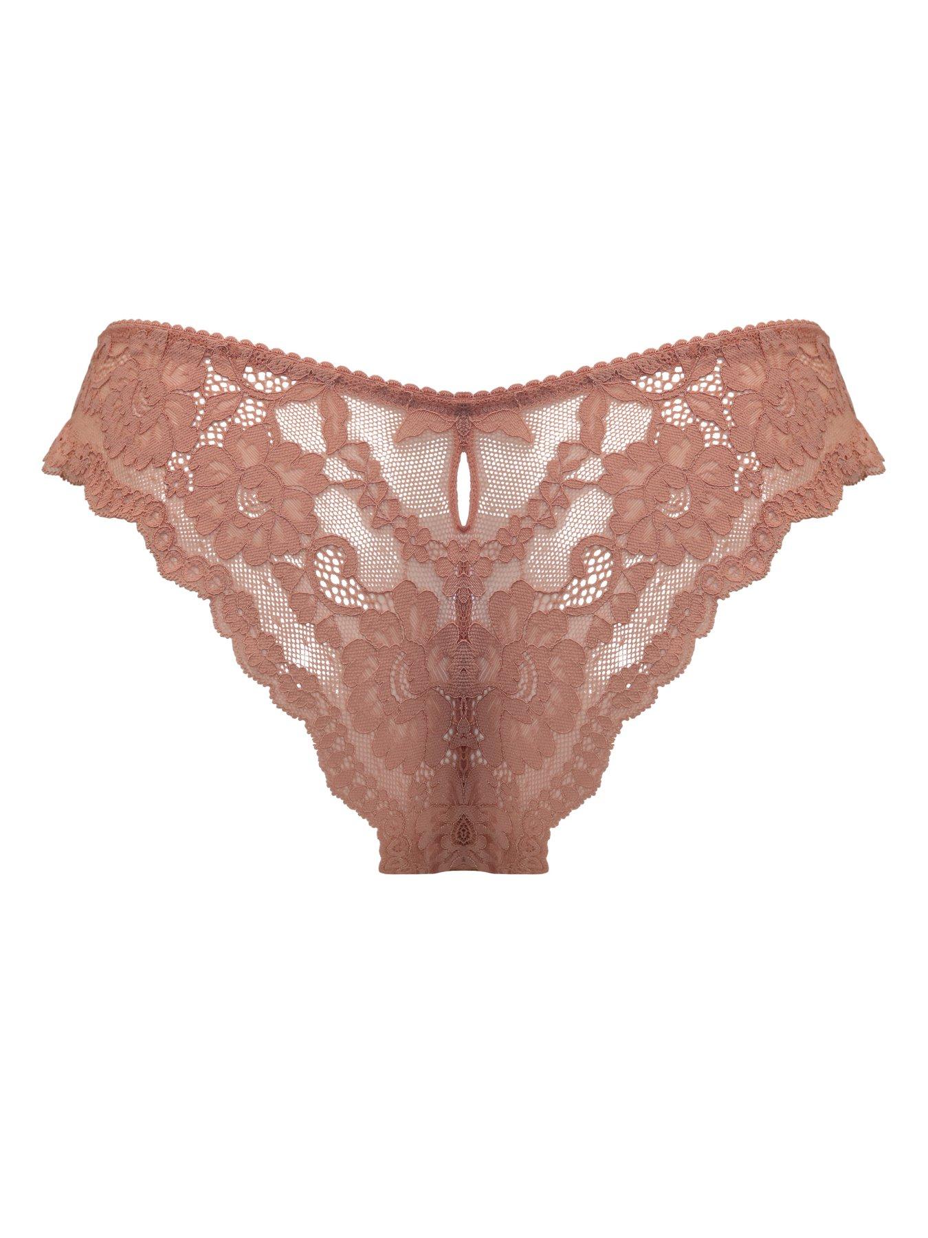 Image 4 of 4 of Pour Moi Fleur Cheeky V-Shaped Brief