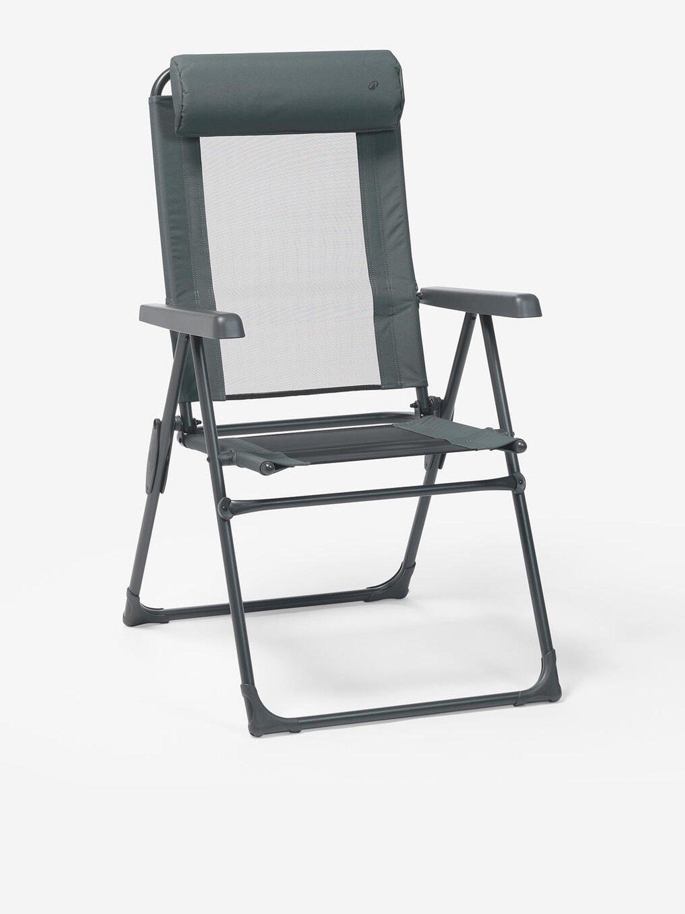 Decathlon Comfortable, folding, reclining camping chair