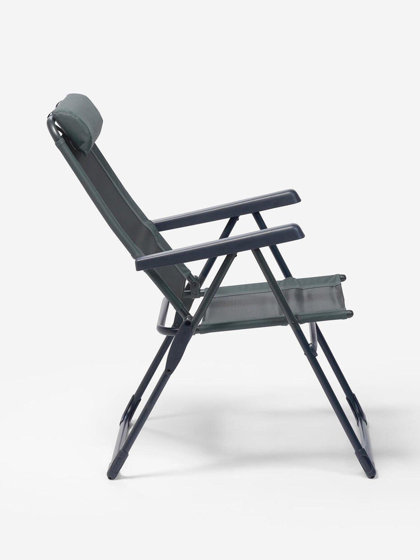 Image 4 of 6 of Decathlon Comfortable, folding, reclining camping chair