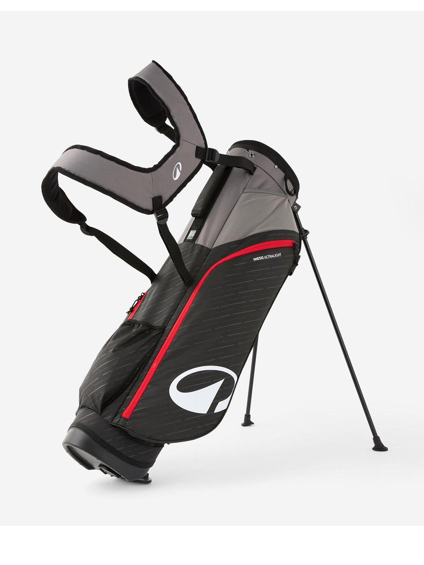 Decathlon INESIS 100 Ultralight Golf Stand Bag - Black