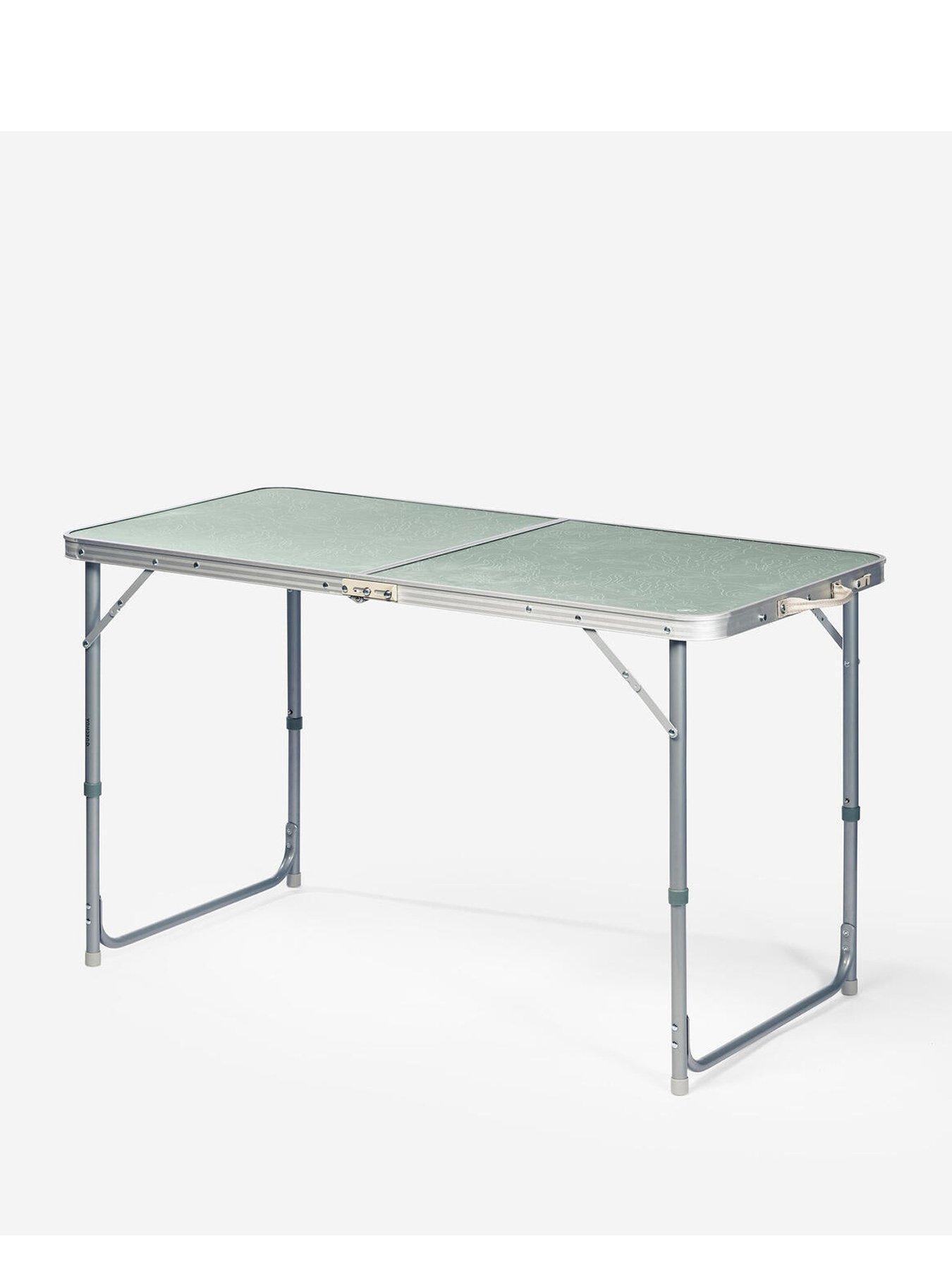 Decathlon Folding camping table - 4 to 6 people - Green