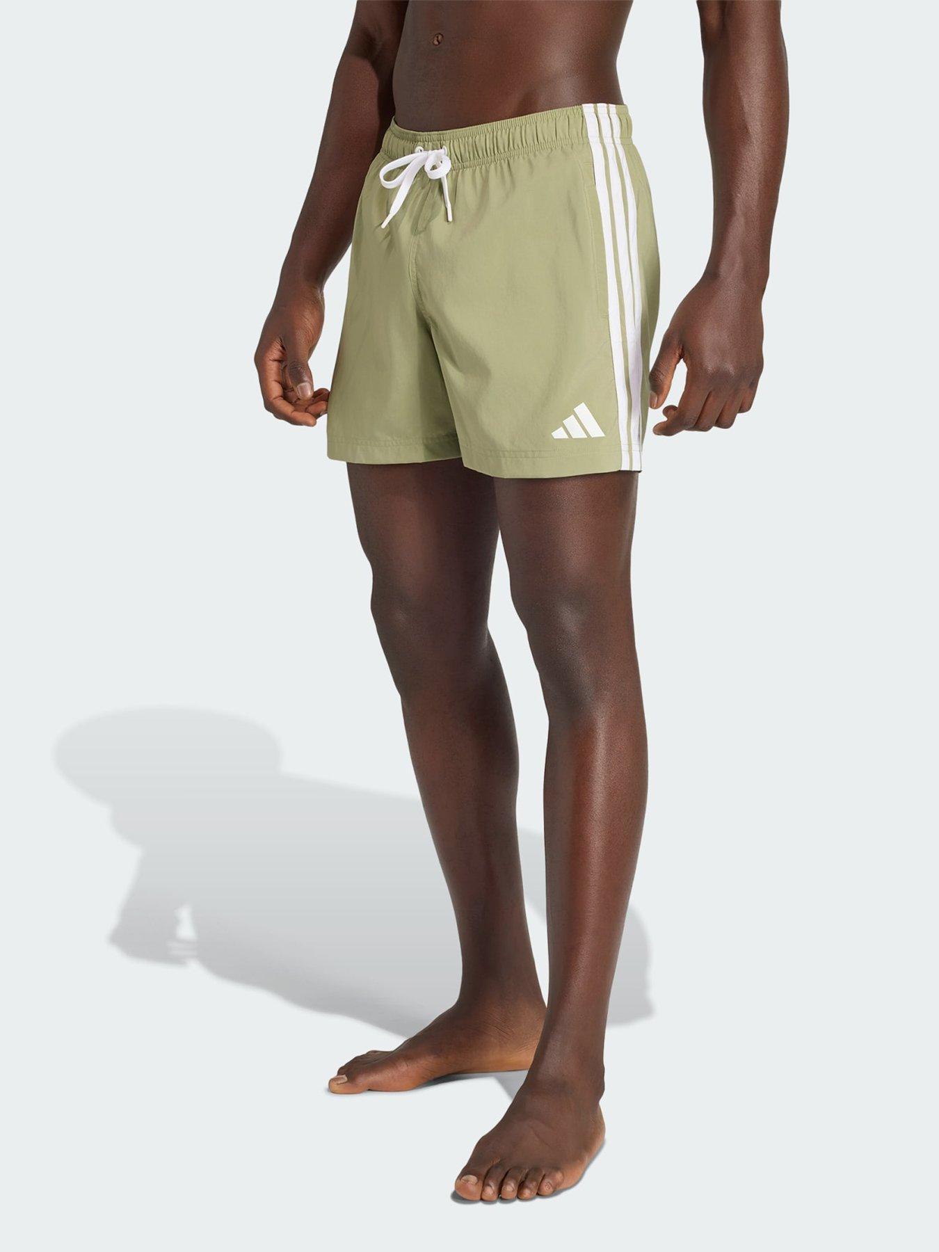 adidas 3-Stripes Swim Shorts, Dark Blue, Size 3Xl, Men