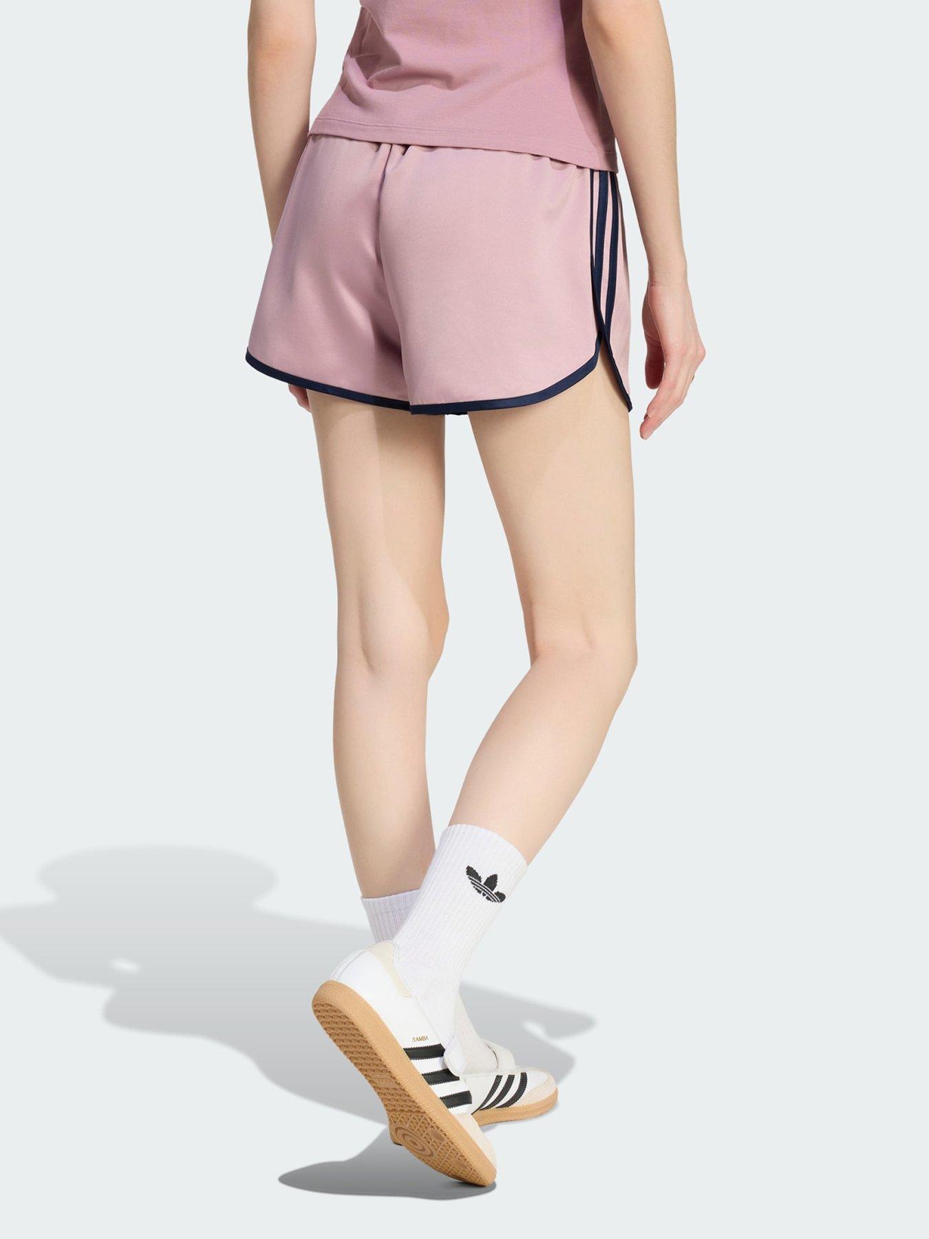 Image 2 of 5 of adidas Originals SATIN 3S SPRINTER SHORT