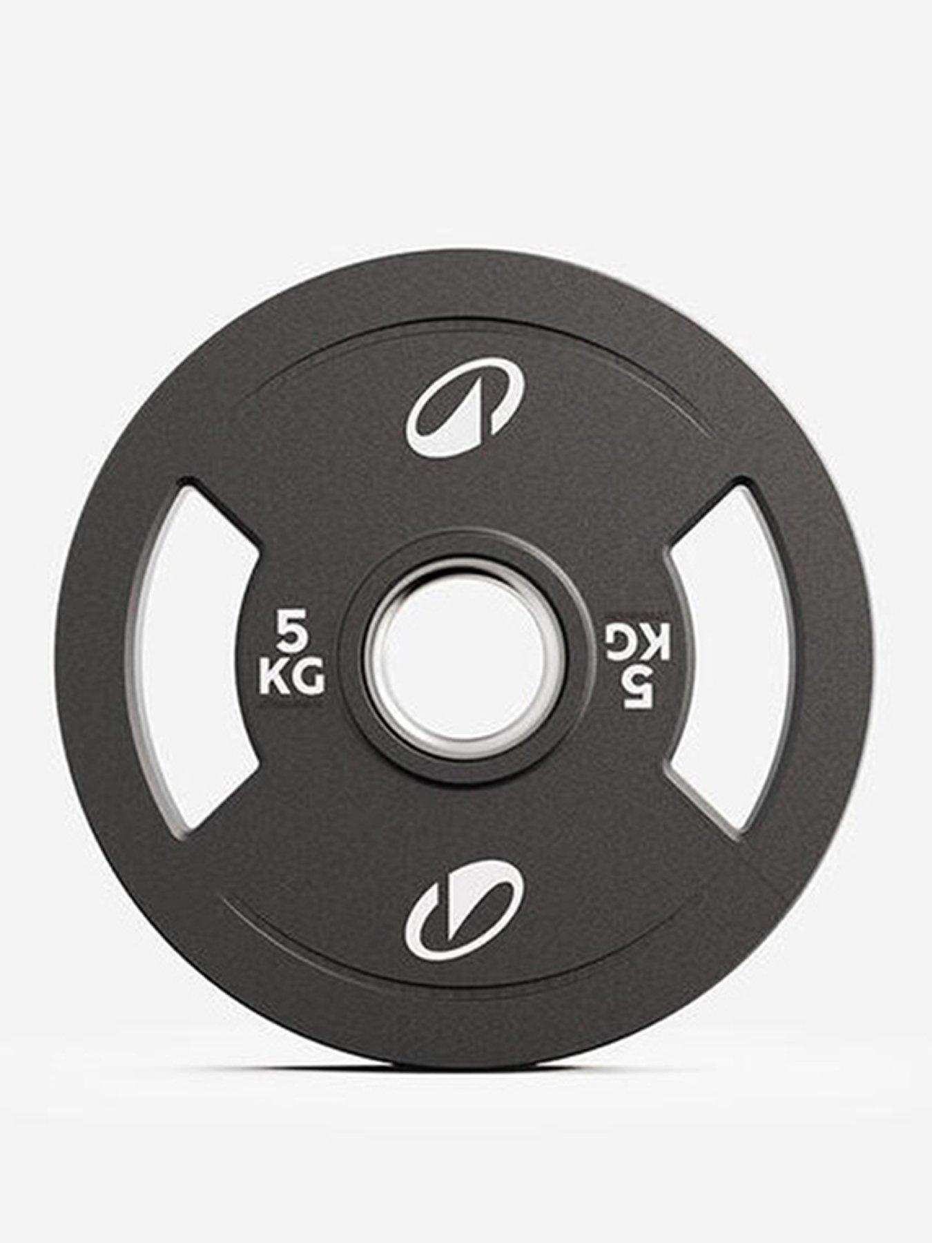 Decathlon Weight Training Disc With Handles 5 Kg, Pro Range