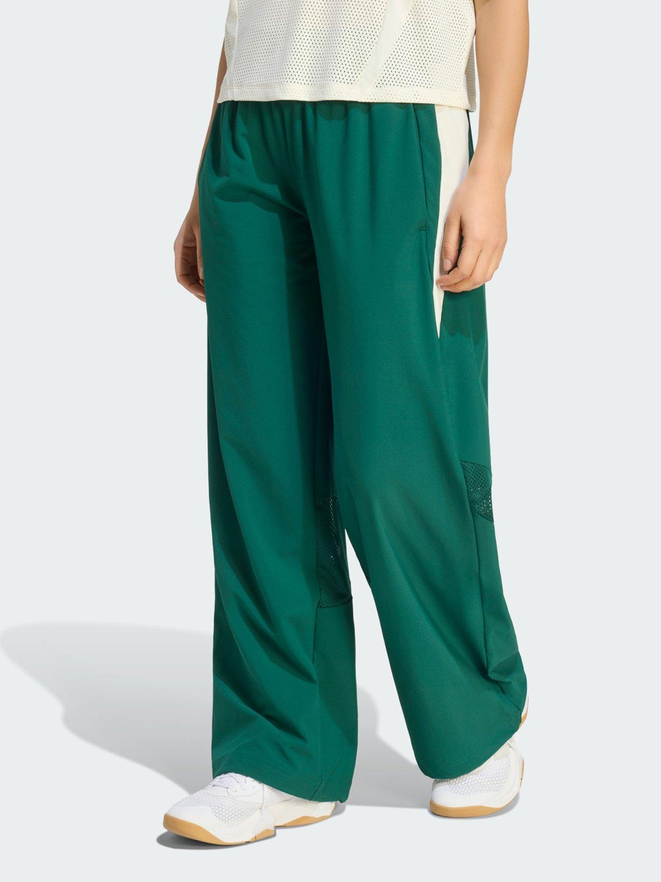 adidas Hyperglam Color Block Wide Woven Pants