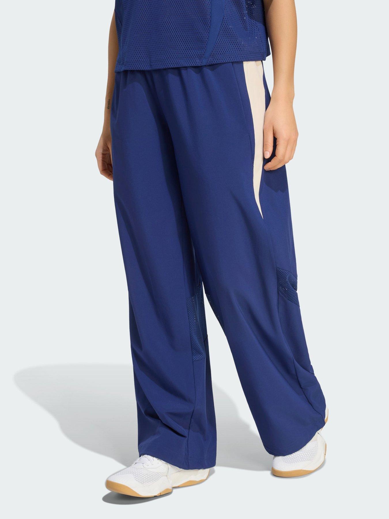 adidas Hyperglam Color Block Wide Woven Pants
