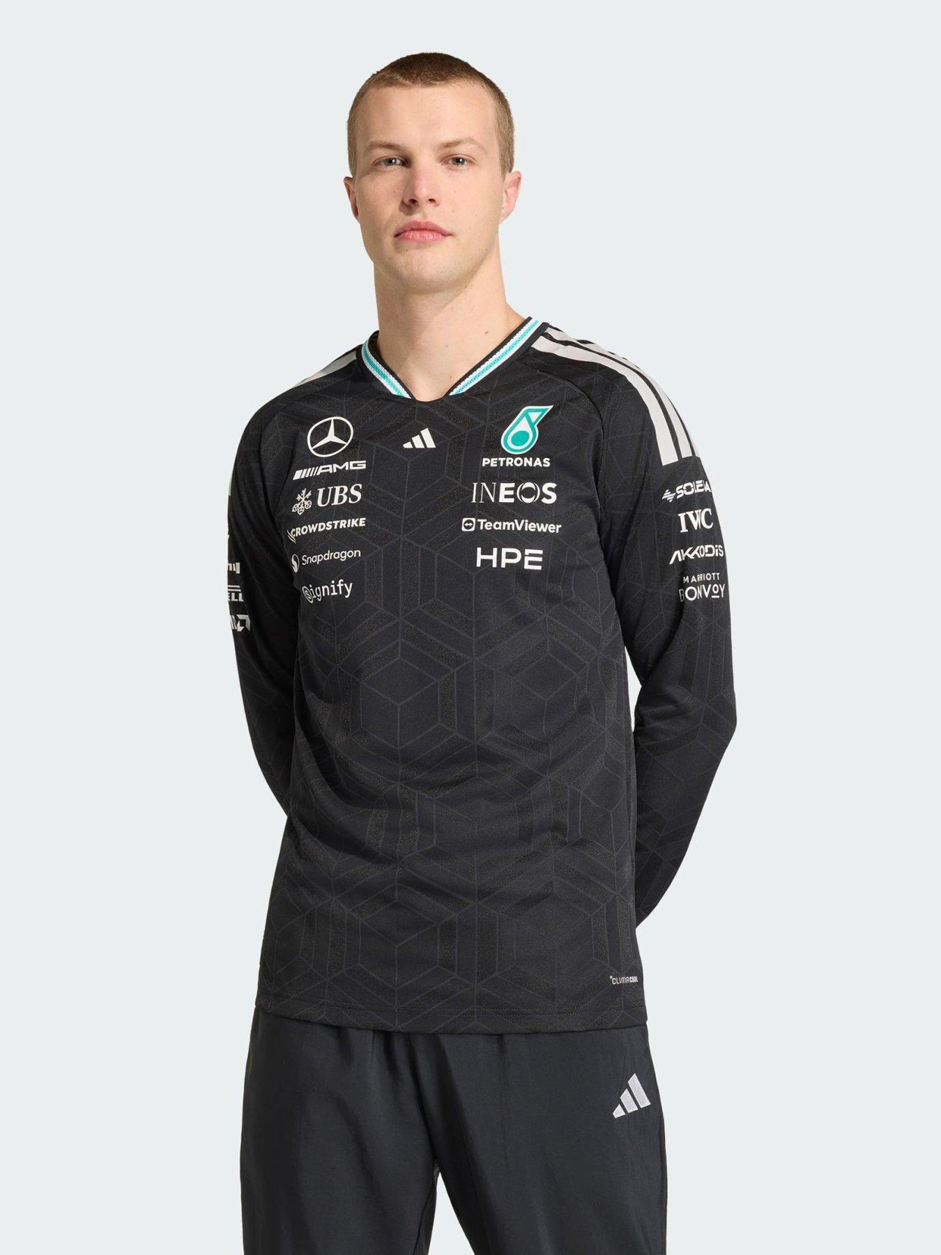 adidas Mercedes - AMG Petronas Formula 1 Team Driver Jersey Authentic Longsleeve JEresy