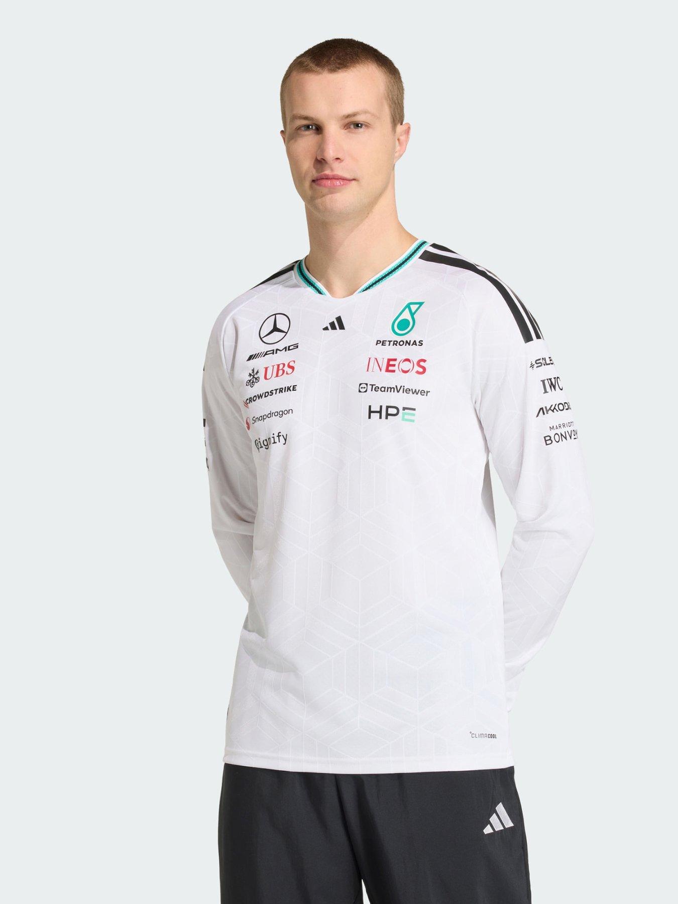 adidas MERCEDES - AMG PETRONAS FORMULA 1 TEAM DRIVER JERSEY AUTHENTIC LONGSLEEVE