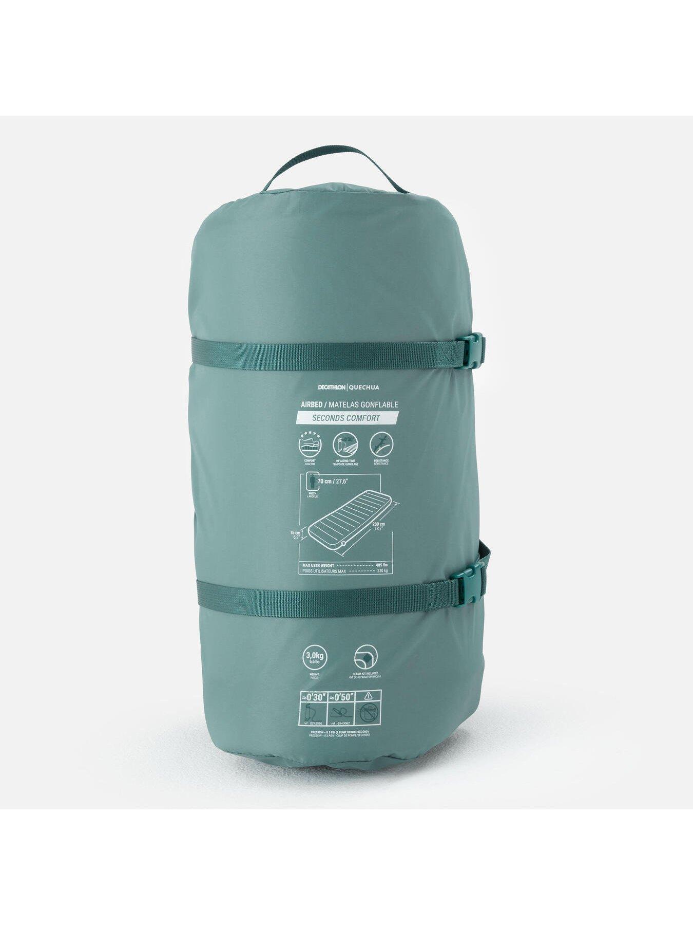 Image 2 of 6 of Decathlon 1-person Inflatable Camping Mattress, Air Seconds Comfort 200 x 70 cm