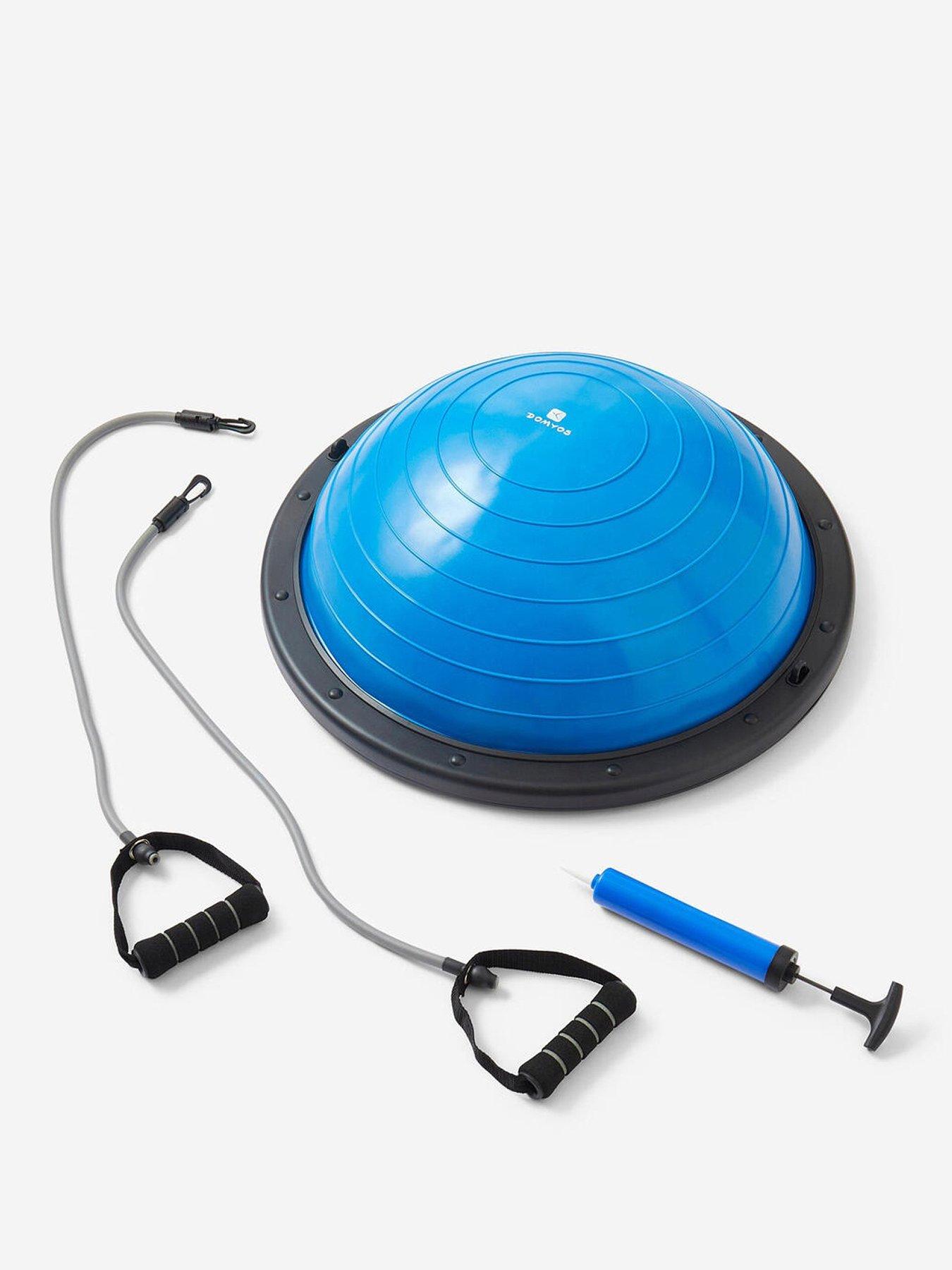 Decathlon Fitness Reversible Balance Station + Elastic Bands