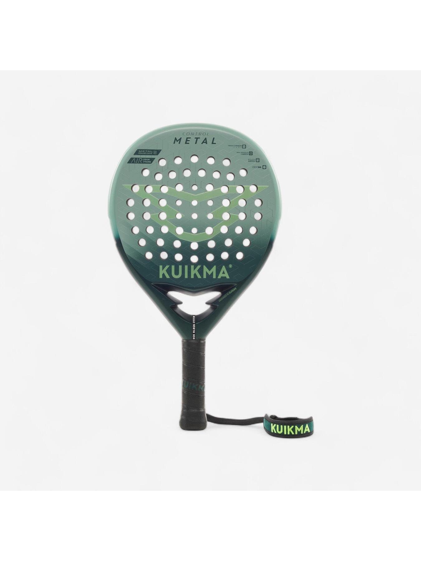 Image 3 of 6 of Decathlon Adult Padel Racket Control Metal - Green