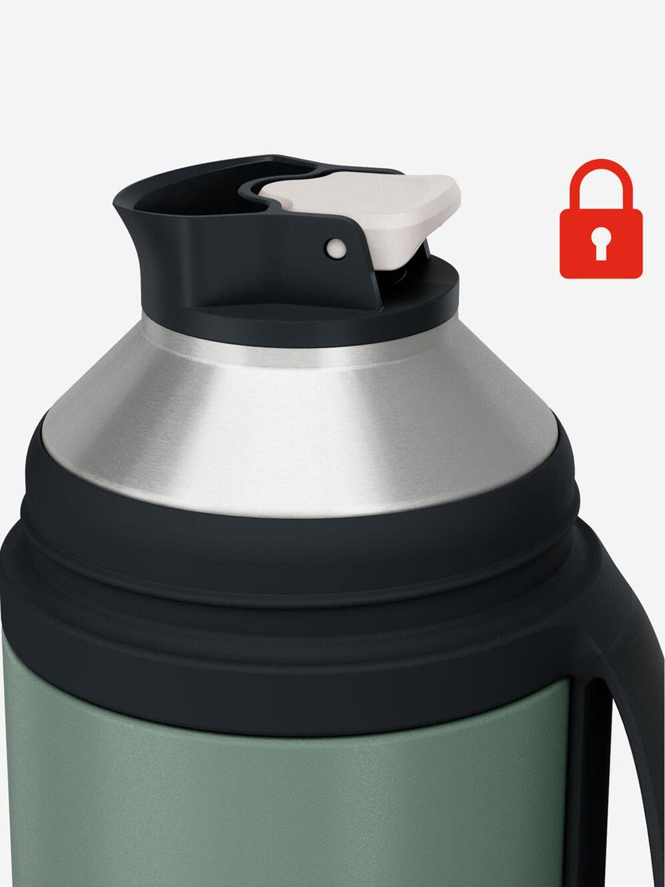 Image 5 of 6 of Decathlon MH900 1 L insulated stainless steel bottle with tea filter, for hiking and camping