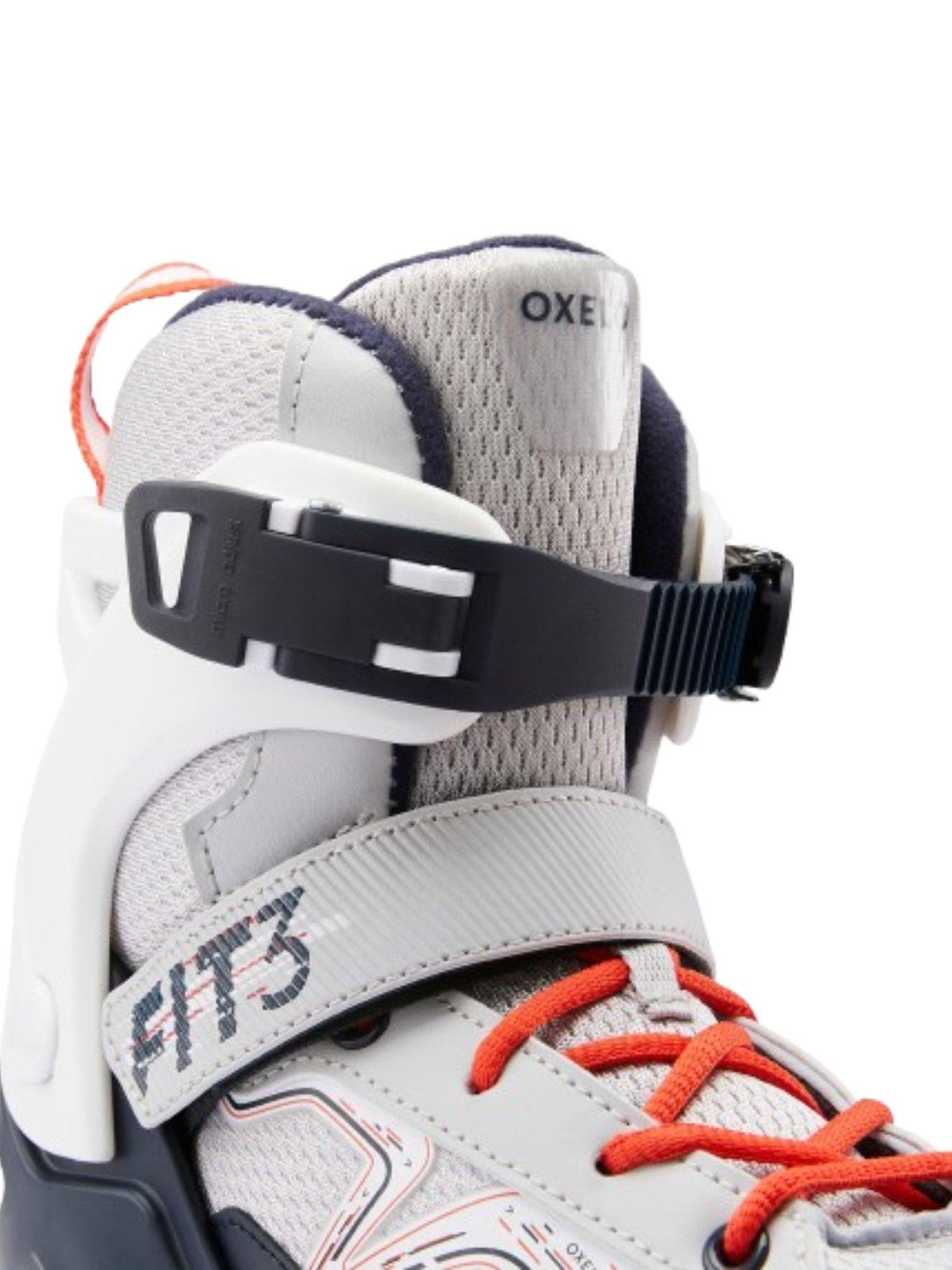 Image 5 of 6 of Decathlon Kids Inline Fitness Skates Fit3 - Grey/Red