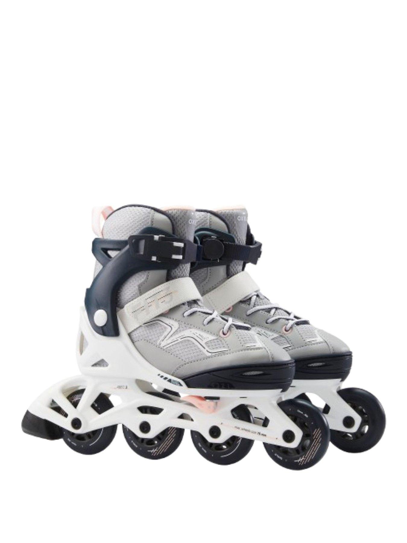 Decathlon Kids Inline Fitness Skates Fit3 - Grey