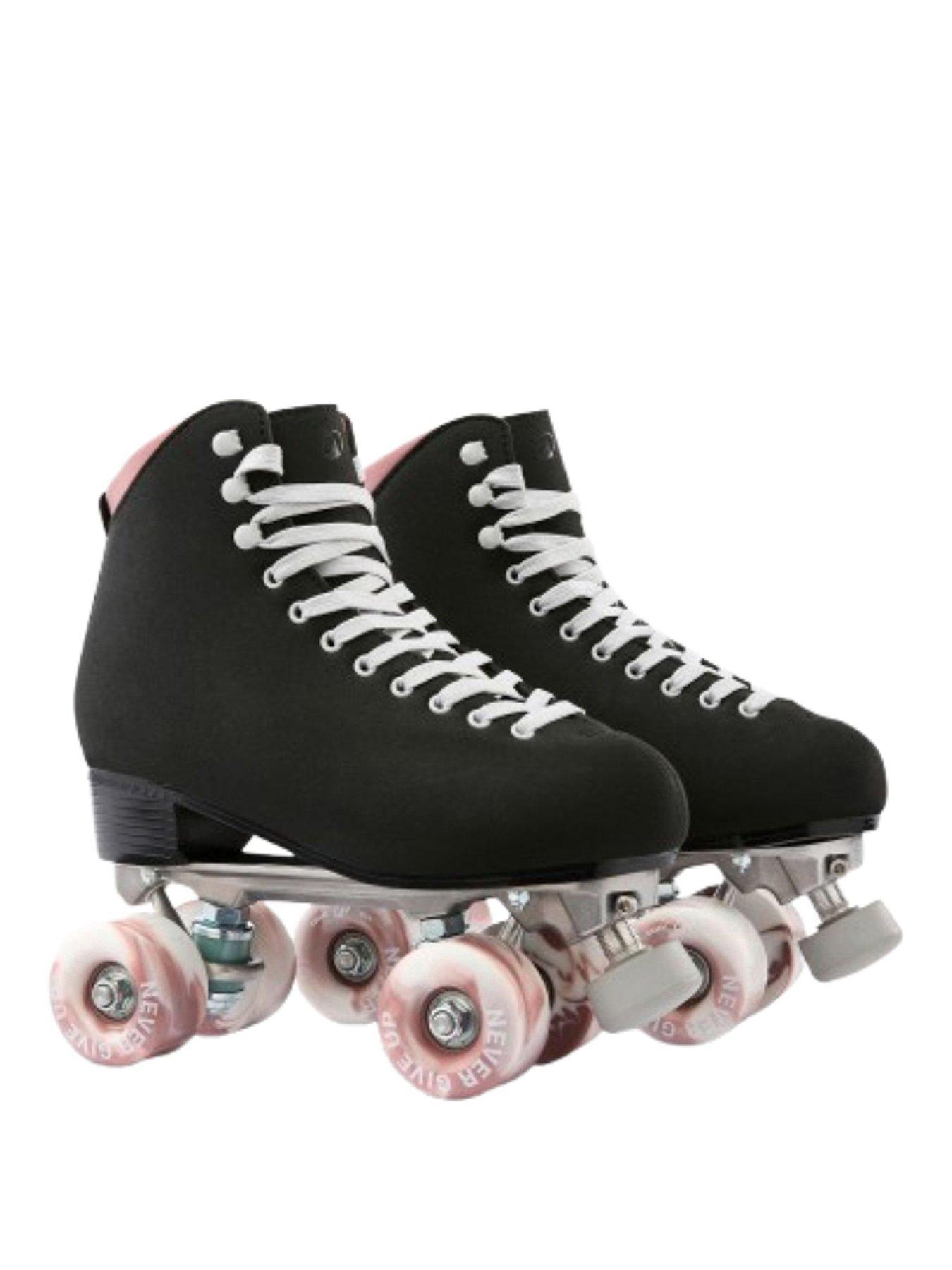 Decathlon Quad Roller Skates Dancing D500 - Black