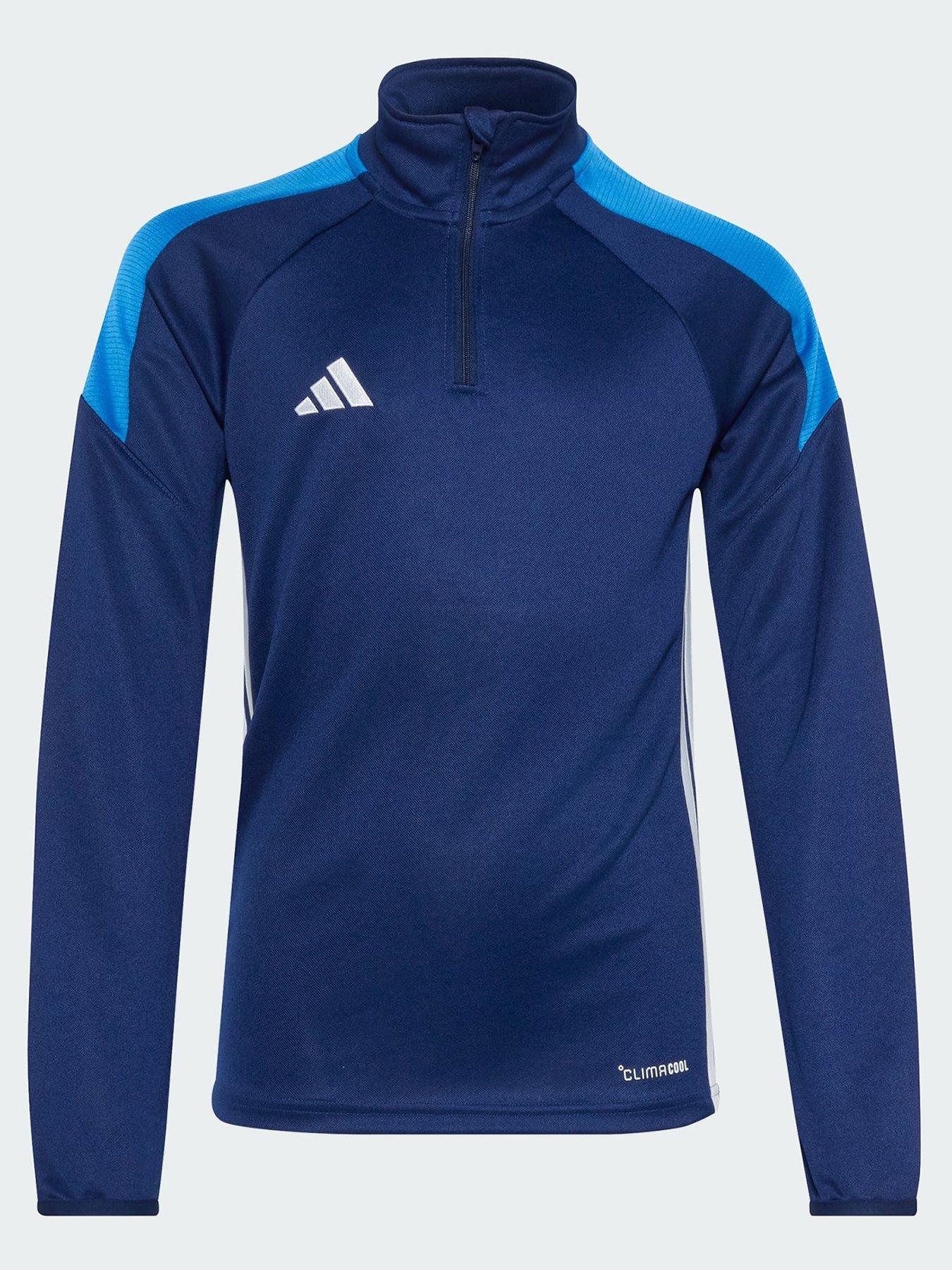 adidas TIRO 26 ESSENTIALS TRAINING TOP KIDS, Dark Blue, Size 7-8 Years
