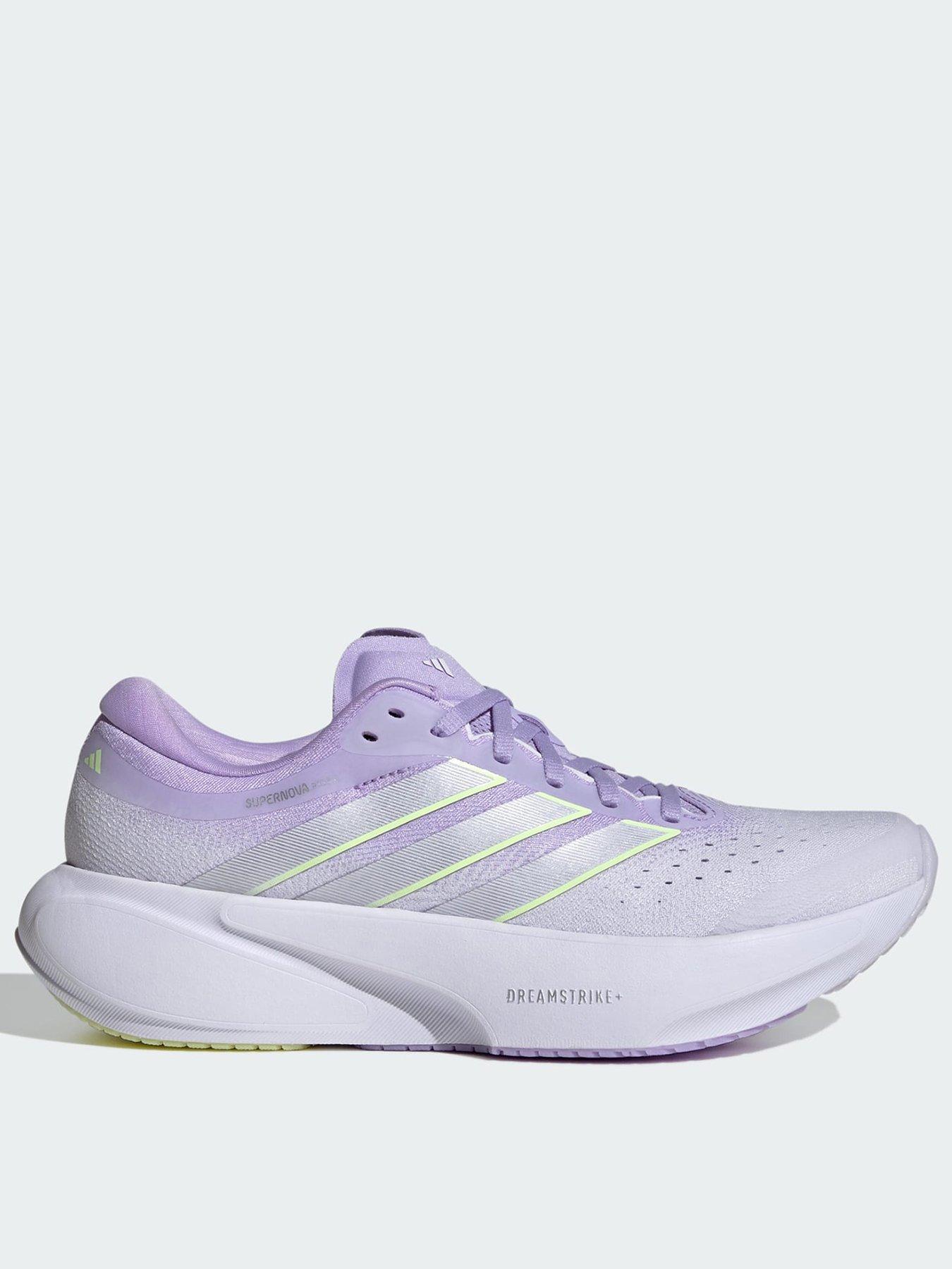 adidas SUPERNOVA RISE 3 RUNNING SHOES, Purple, Size 7.5, Women