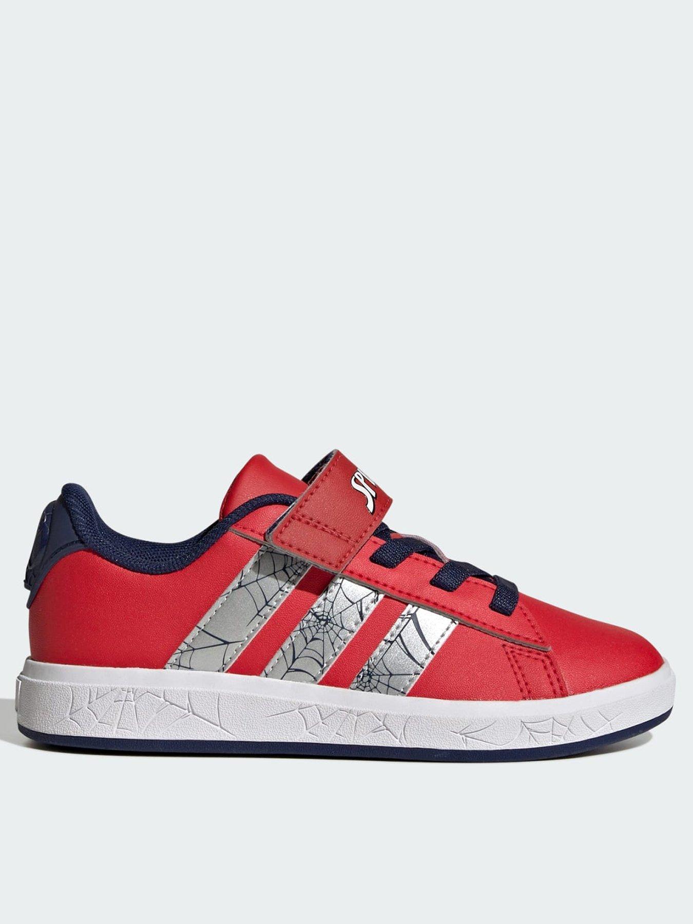 adidas MARVEL SPIDER-MAN GRAND COURT SHOES KIDS