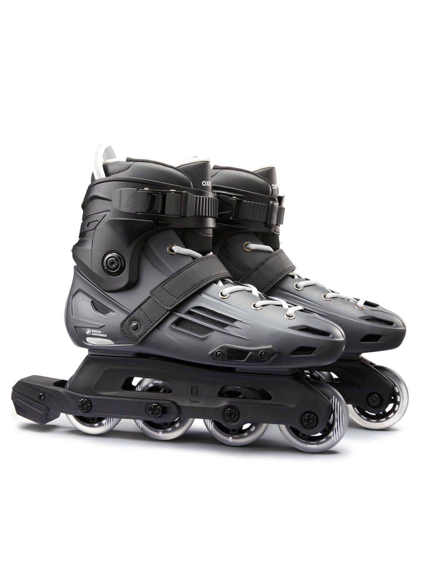 Decathlon Adult Inline Skates MF140 Hard Shell - Grey | Very