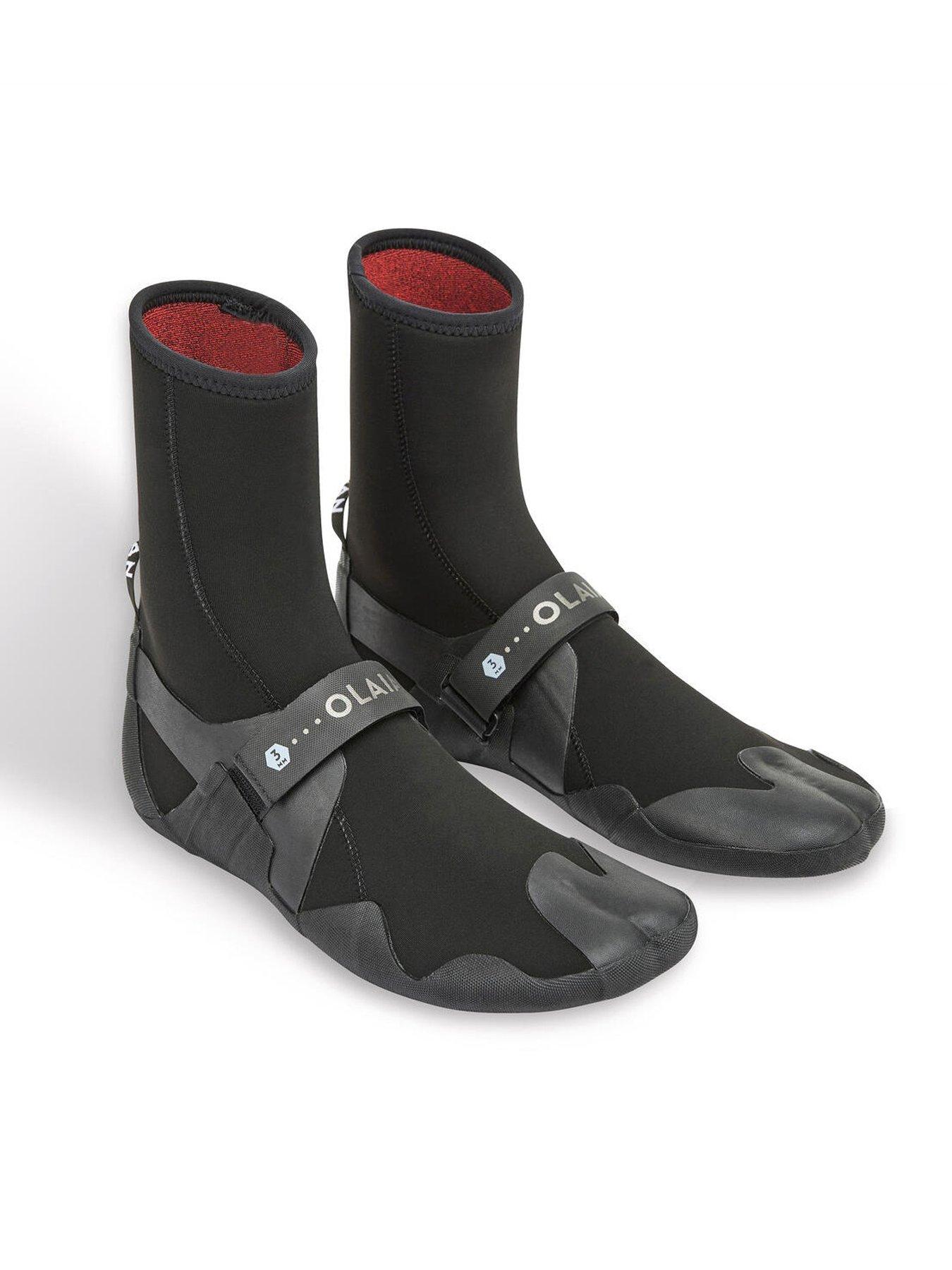 Image 2 of 5 of Decathlon Surfing booties 3mm YULEX natural rubber