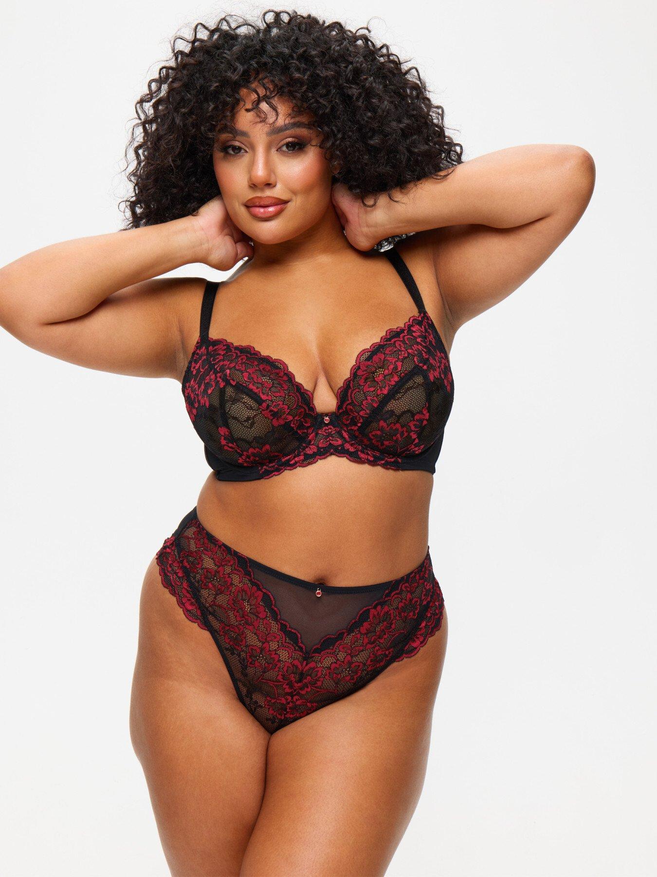 Ann Summers Sexy Lace Fuller Bust Non Padded Plunge Bra