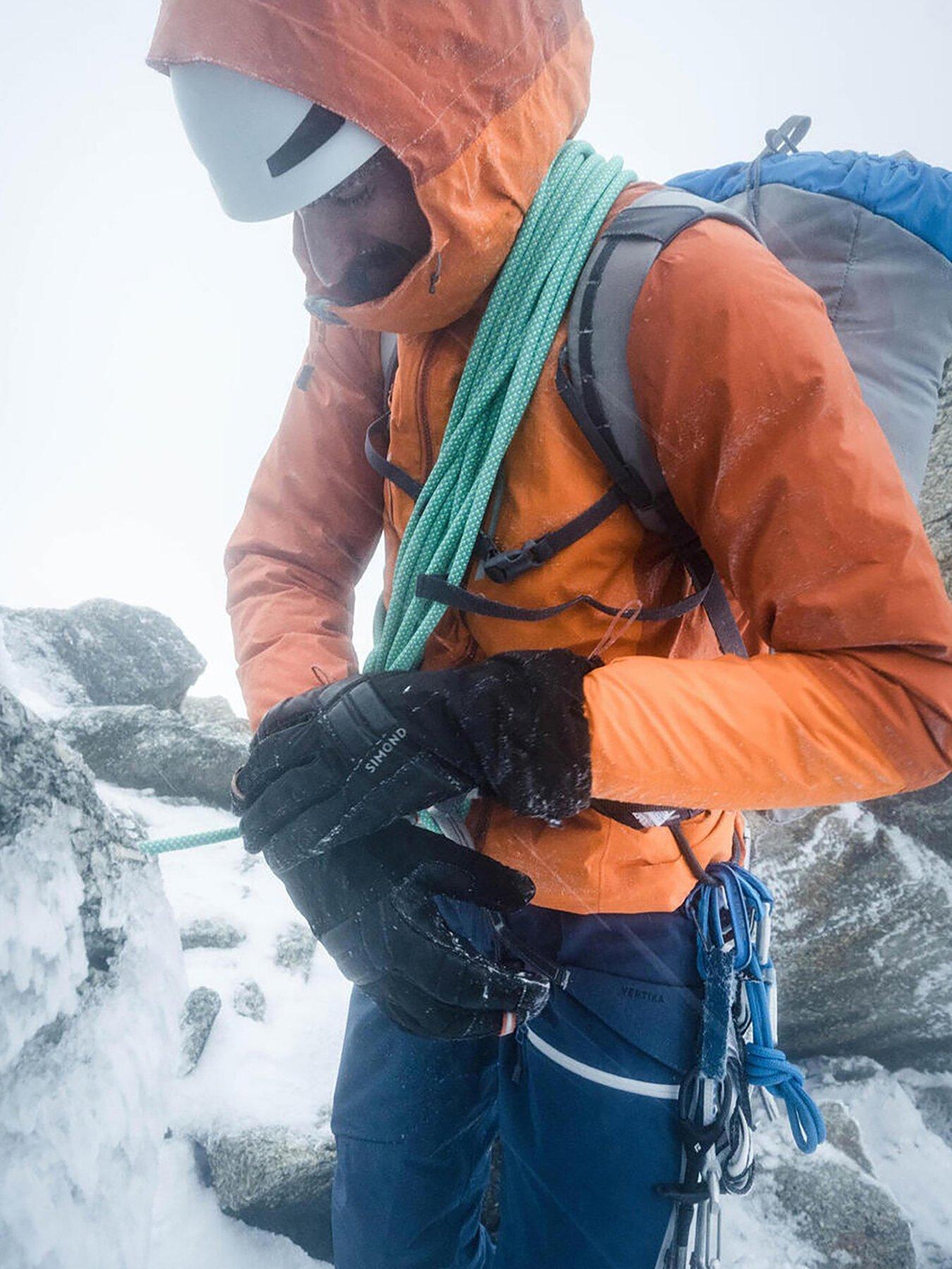 Decathlon IDextrous waterproof mountaineering gloves - Black