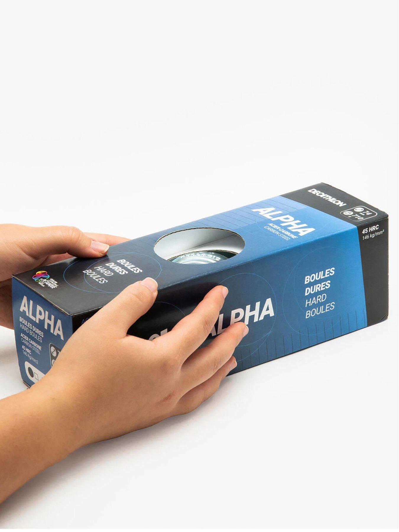 Image 4 of 7 of Decathlon 3 ALPHA competition solid petanque boules approved for match use