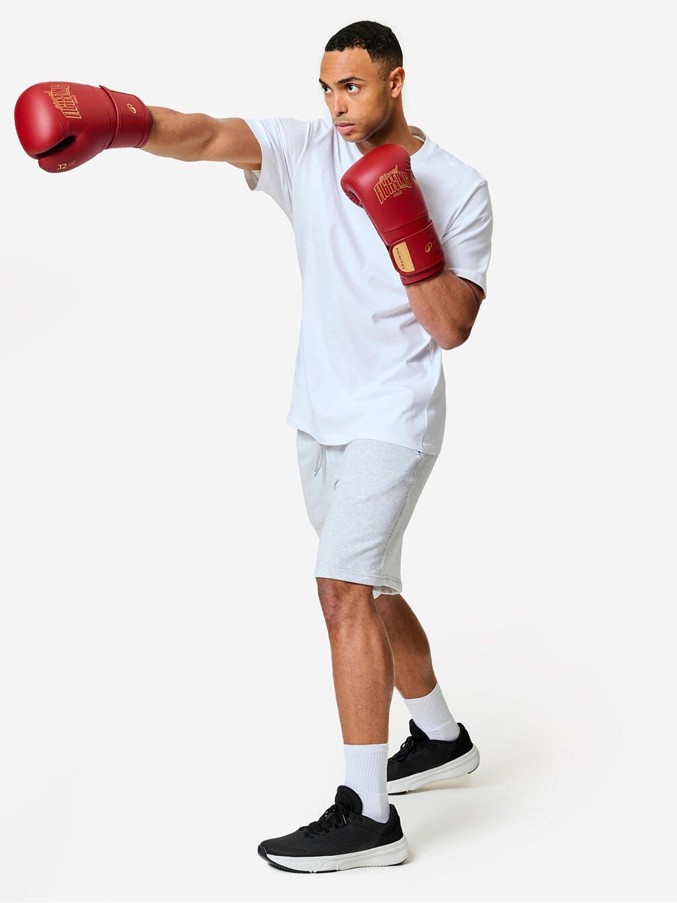 Image 5 of 7 of Decathlon Boxing Training Gloves with Ergonomic Foam - Red