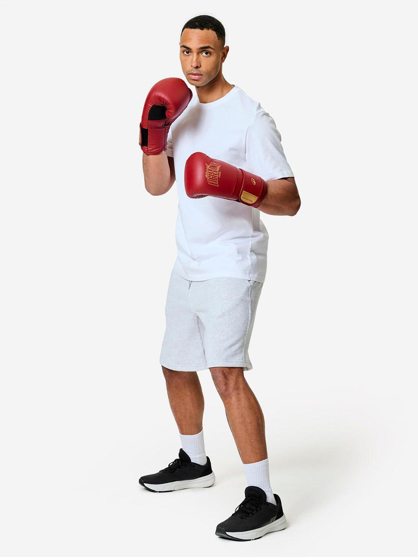 Image 6 of 7 of Decathlon Boxing Training Gloves with Ergonomic Foam - Red