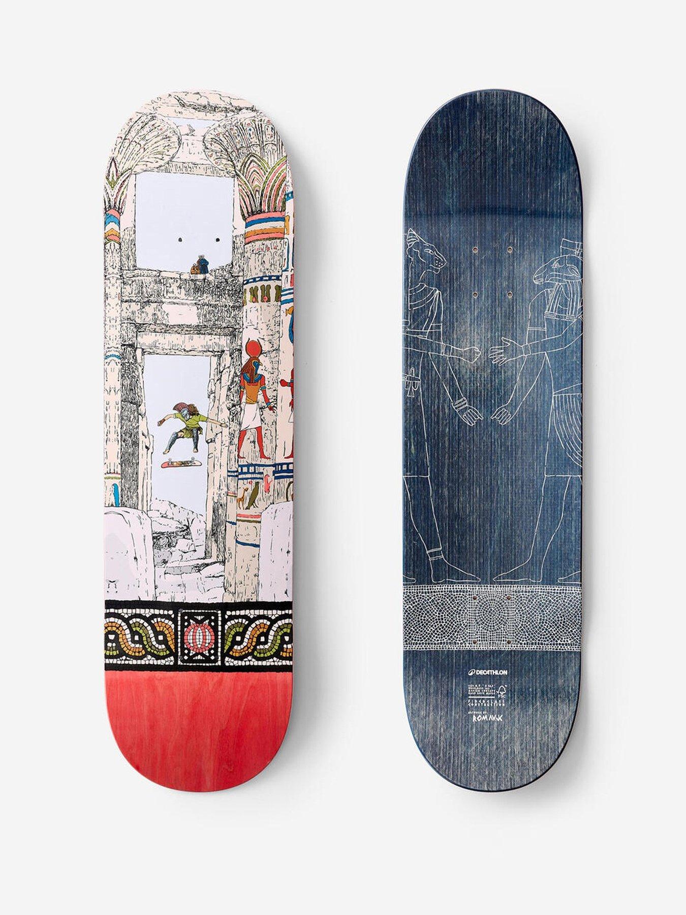 Decathlon DK900 Gladiators 8.5" Skateboard Deck-BC graphics
