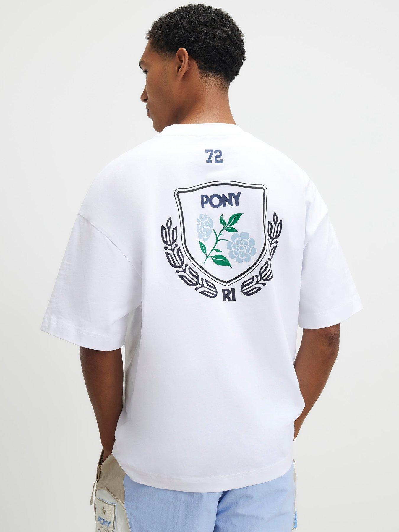Image 2 of 4 of River Island Oversized Crest T-shirt