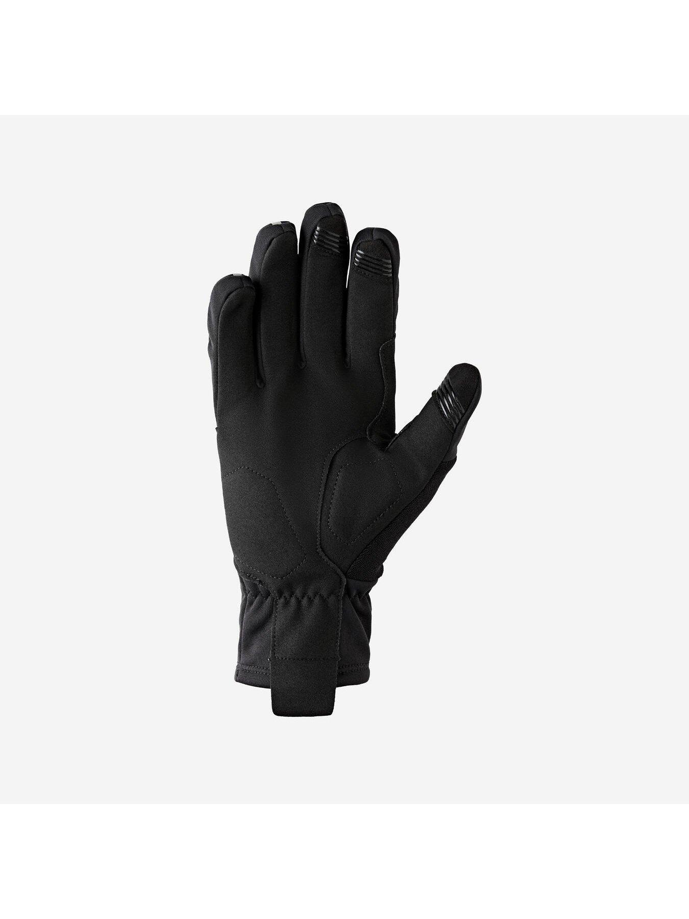 Image 3 of 6 of Decathlon Smartphone-compatible thermal cycling gloves - Black