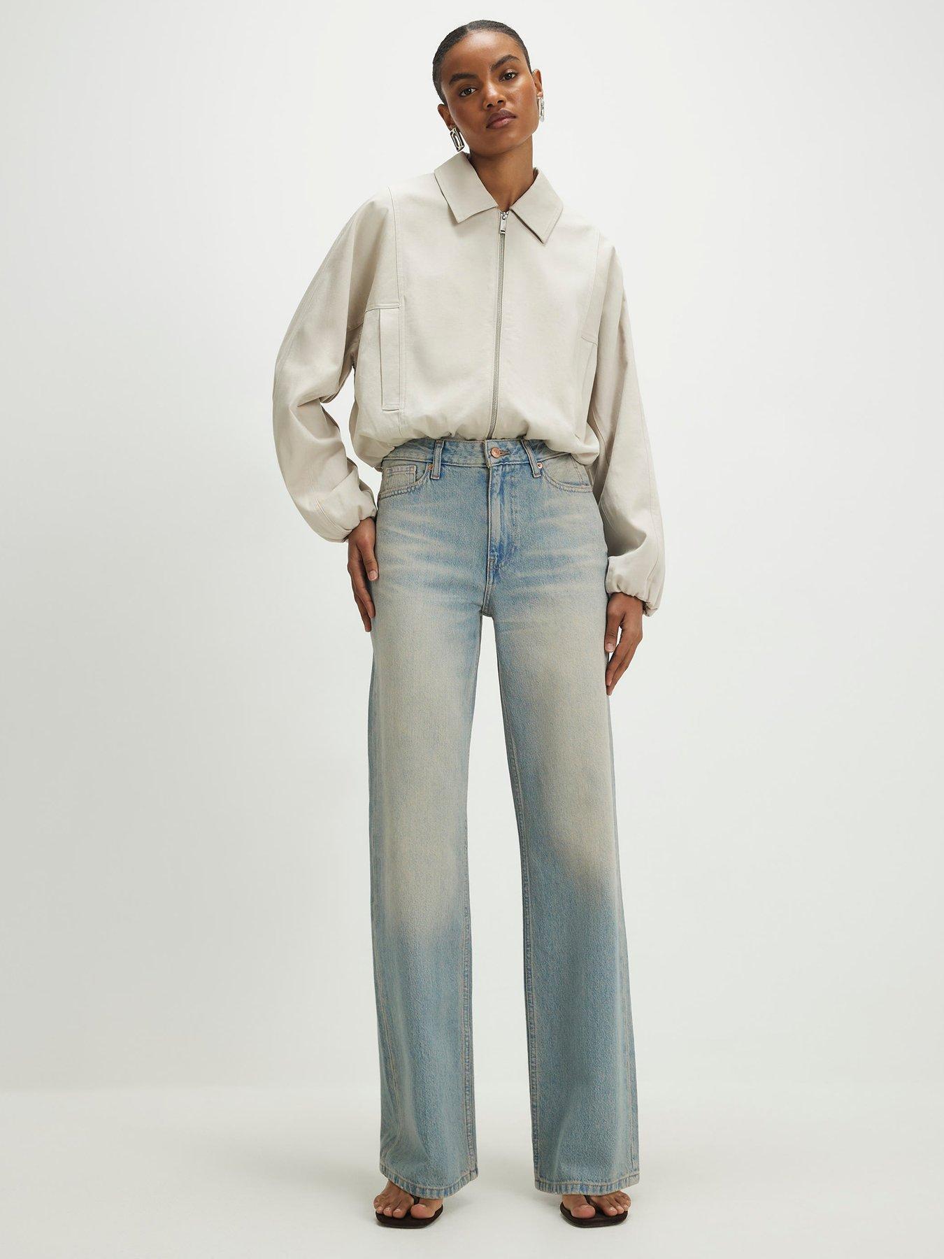 River Island Relaxed Straight Leg Jeans